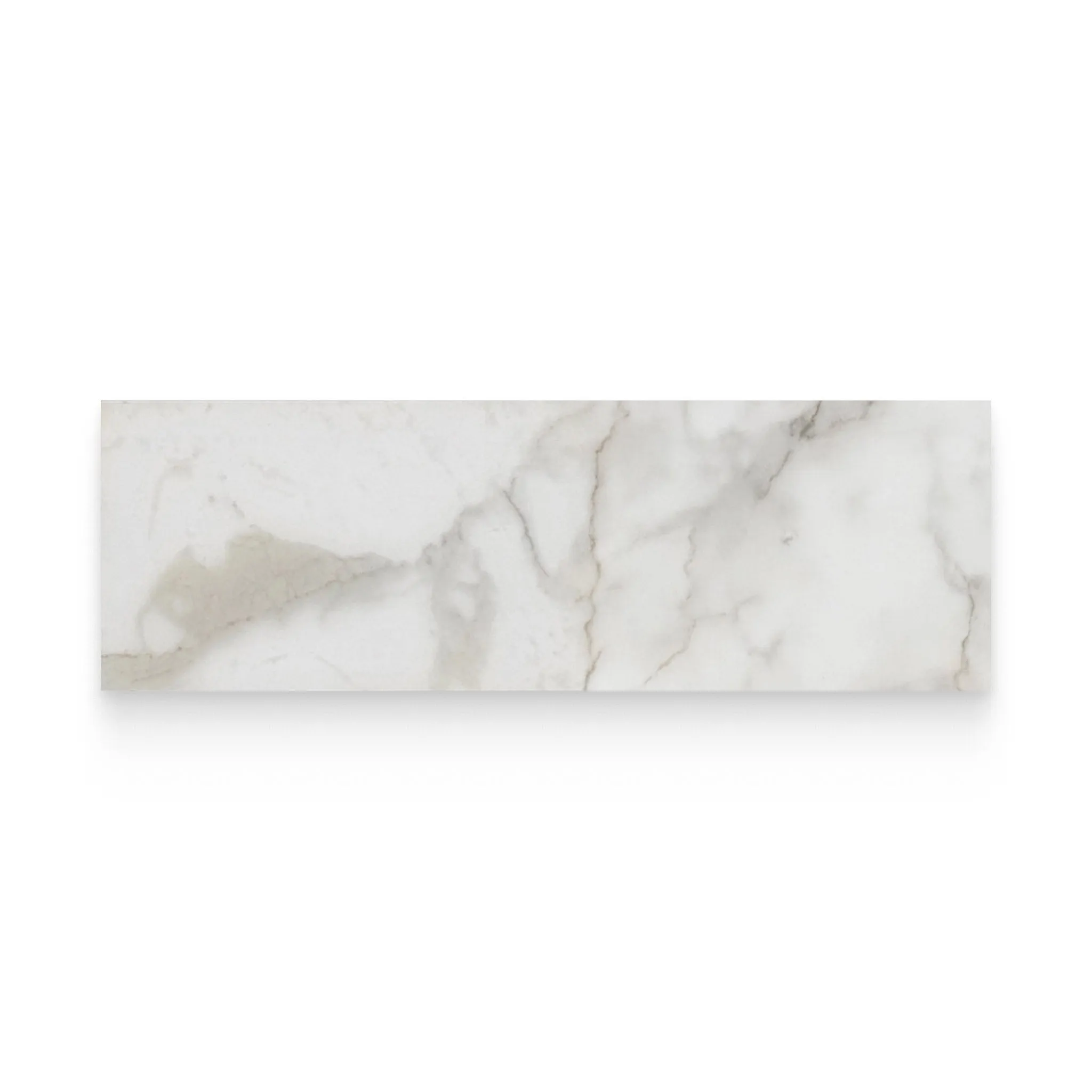4x12 Calacatta Gold Polished Rectangle Tile