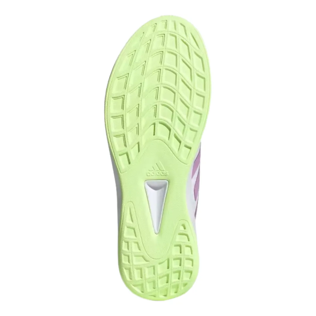 Adidas -  Women's QT Racer 'White Clear Lilac' - Cloud White / Clear Lilac / Hi-Res Yellow