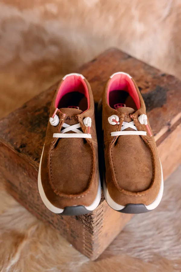 Ariat Buckeye Slip-on Shoe [Weathered Honey] ✙ON SALE NOW✙