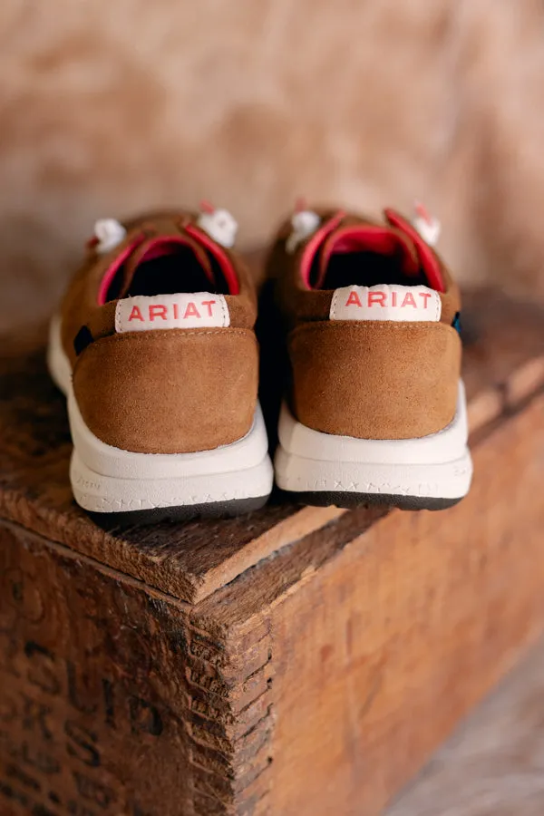 Ariat Buckeye Slip-on Shoe [Weathered Honey] ✙ON SALE NOW✙