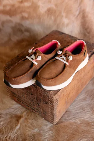 Ariat Buckeye Slip-on Shoe [Weathered Honey] ✙ON SALE NOW✙