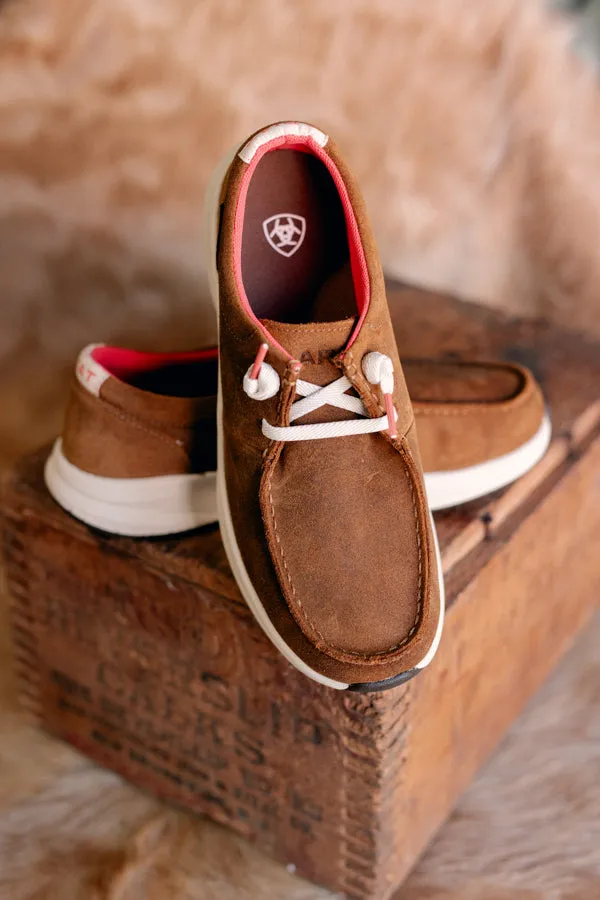 Ariat Buckeye Slip-on Shoe [Weathered Honey] ✙ON SALE NOW✙