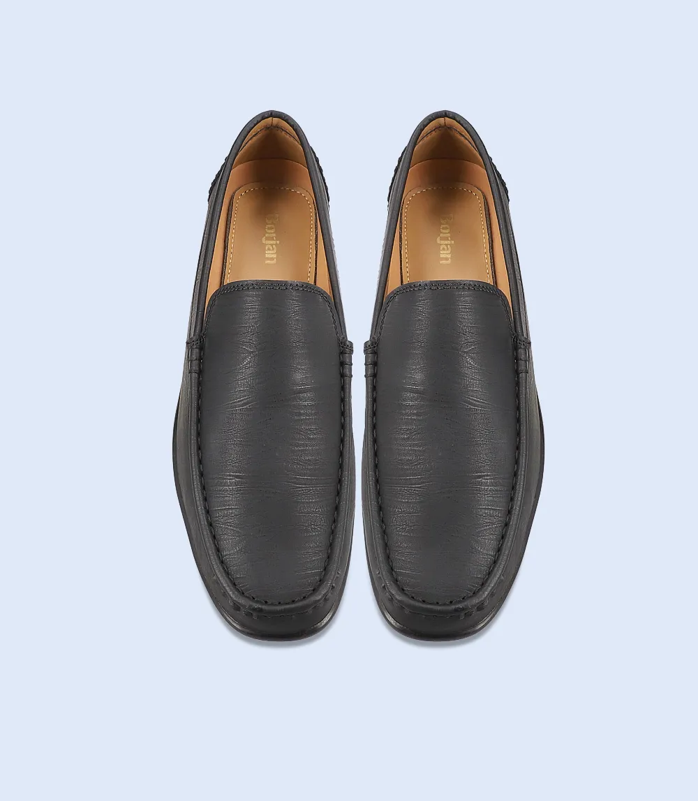 BM6710-BLACK-Men Slip On