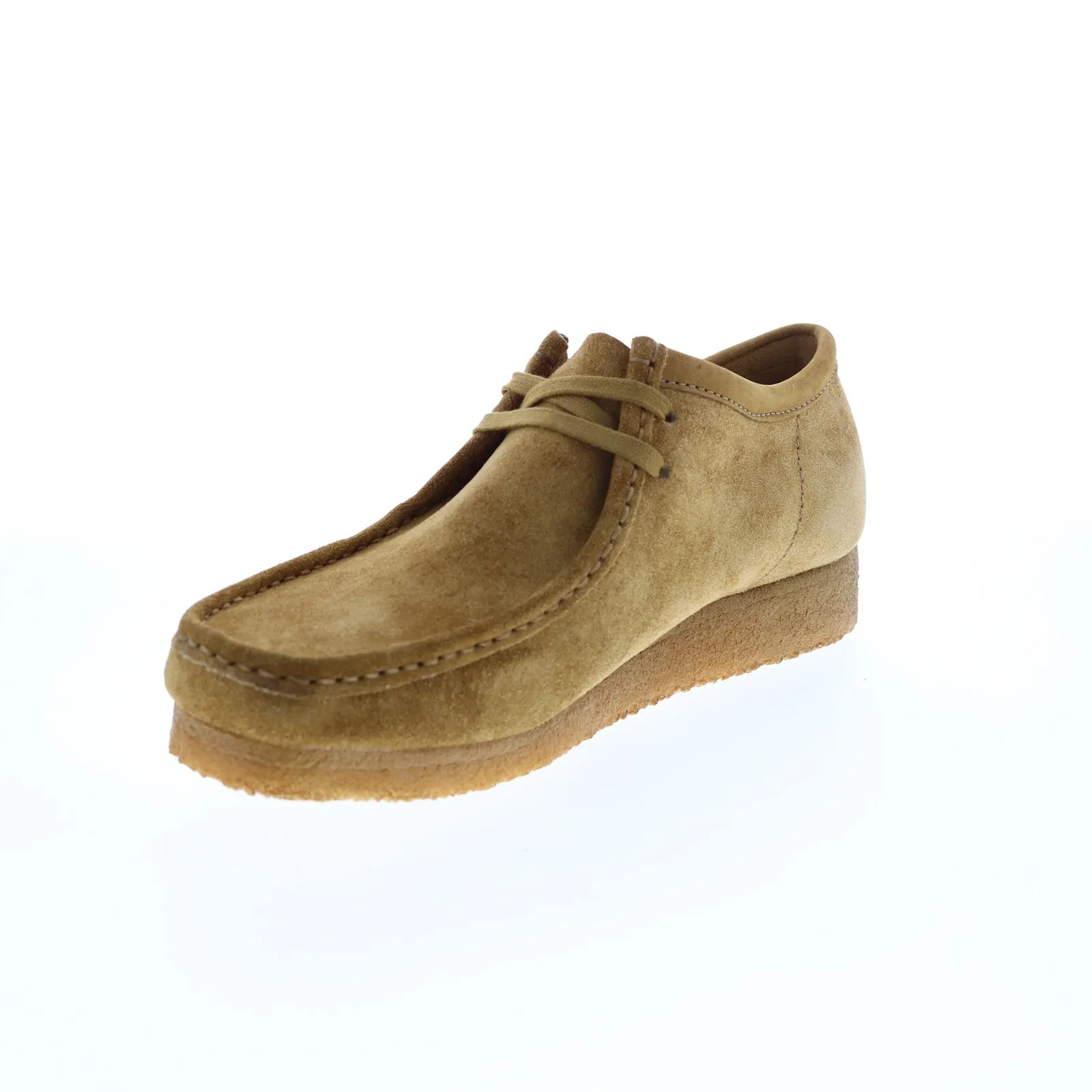 Clarks Originals Wallabee Low Men's Brown Oak Hairy Suede 26168852