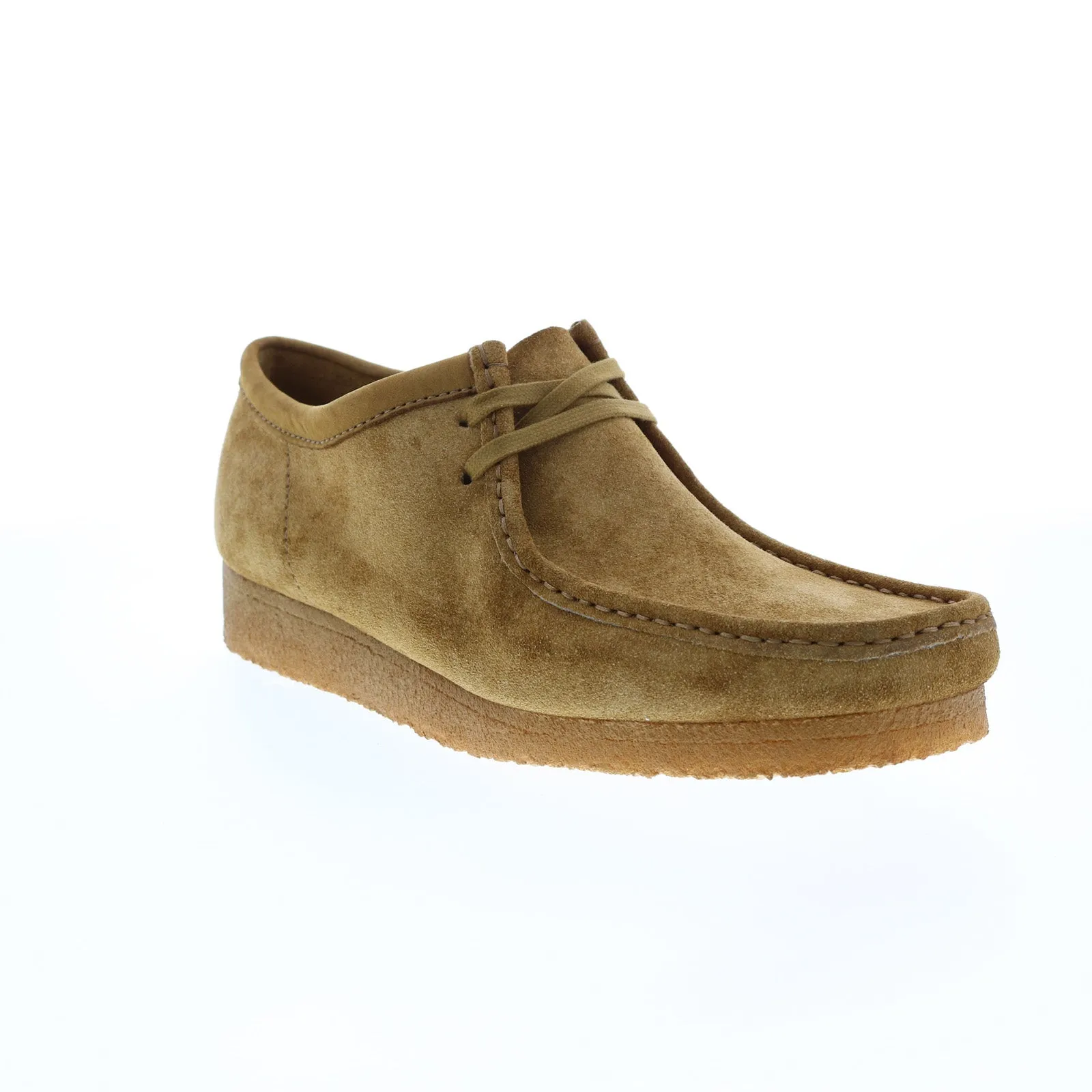 Clarks Originals Wallabee Low Men's Brown Oak Hairy Suede 26168852