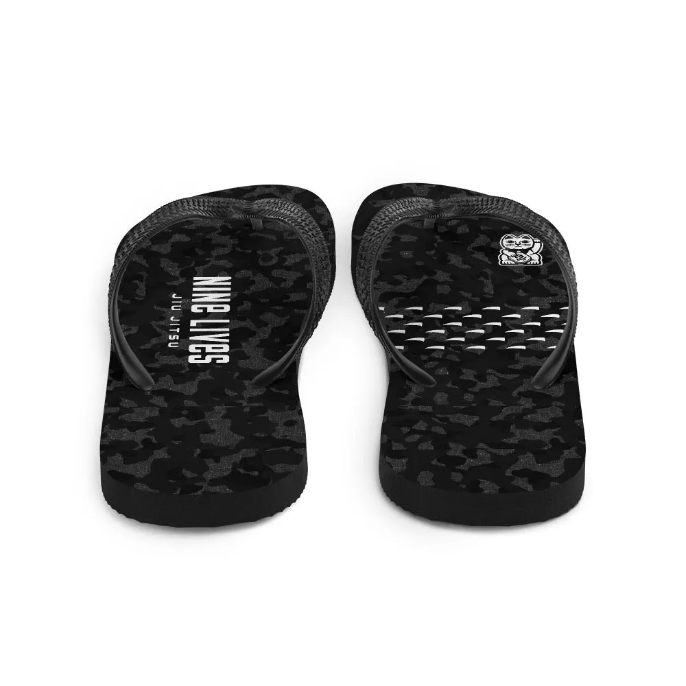 Claw Flip-Flops - Camo Black