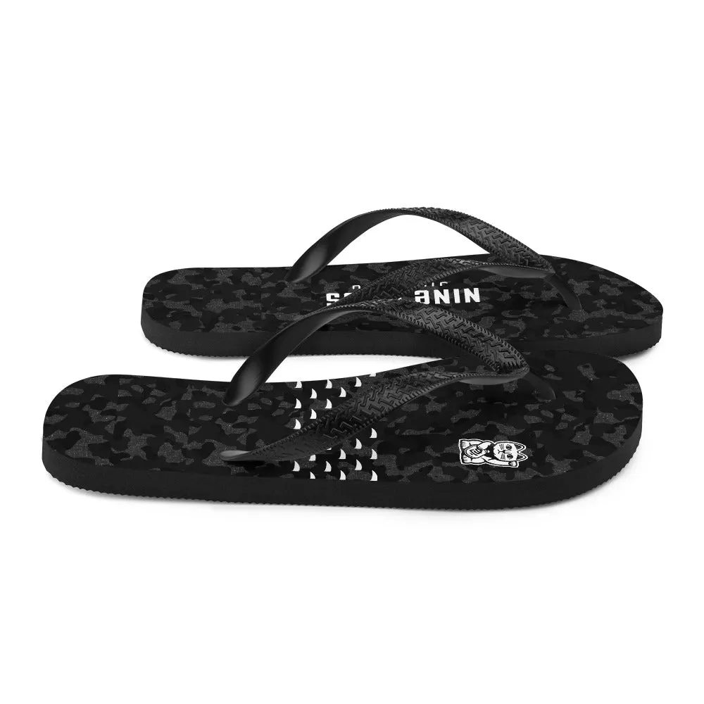 Claw Flip-Flops - Camo Black