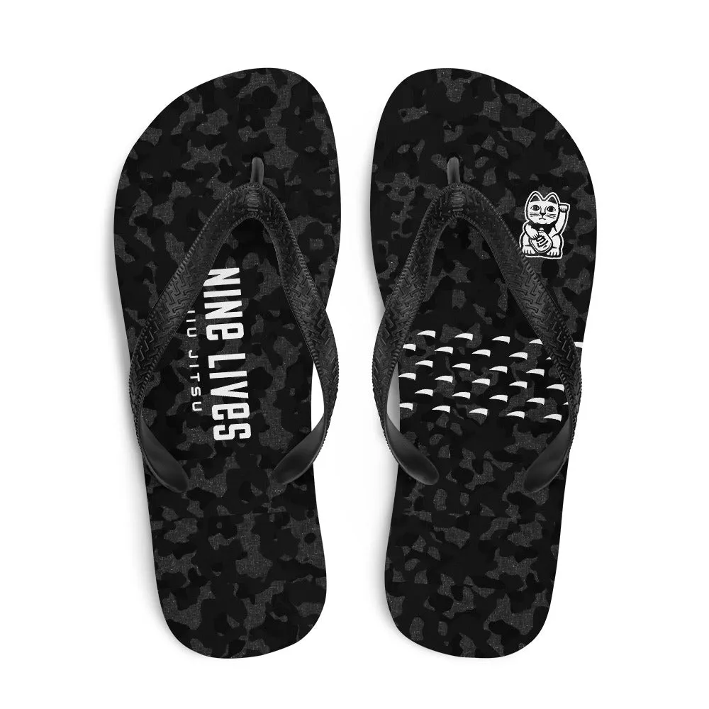 Claw Flip-Flops - Camo Black