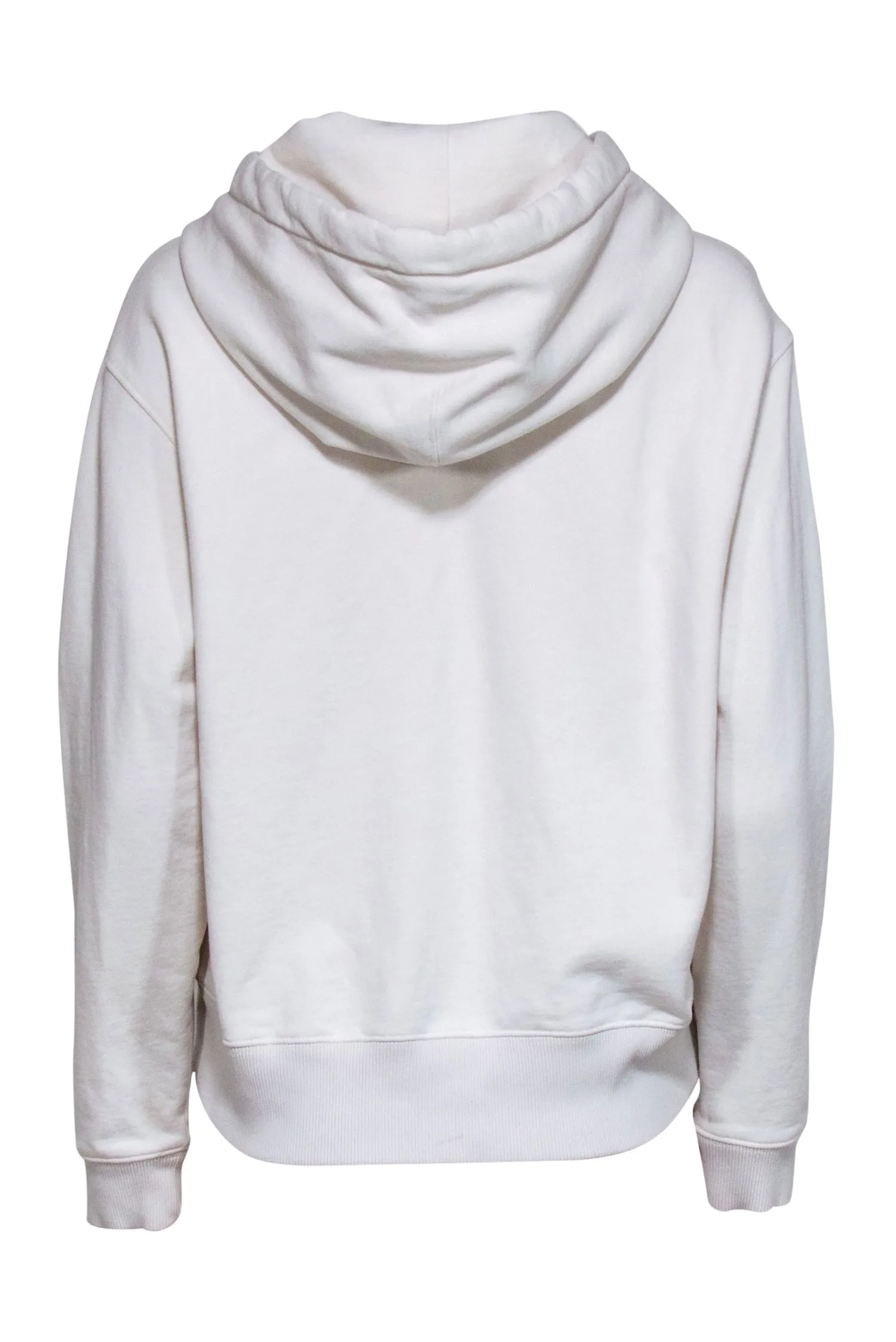 Coach - Ivory w/ Rainbow Graphic Logo Hooded Sweatshirt Sz S