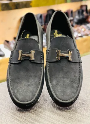 DARK GREY H LOAFERS
