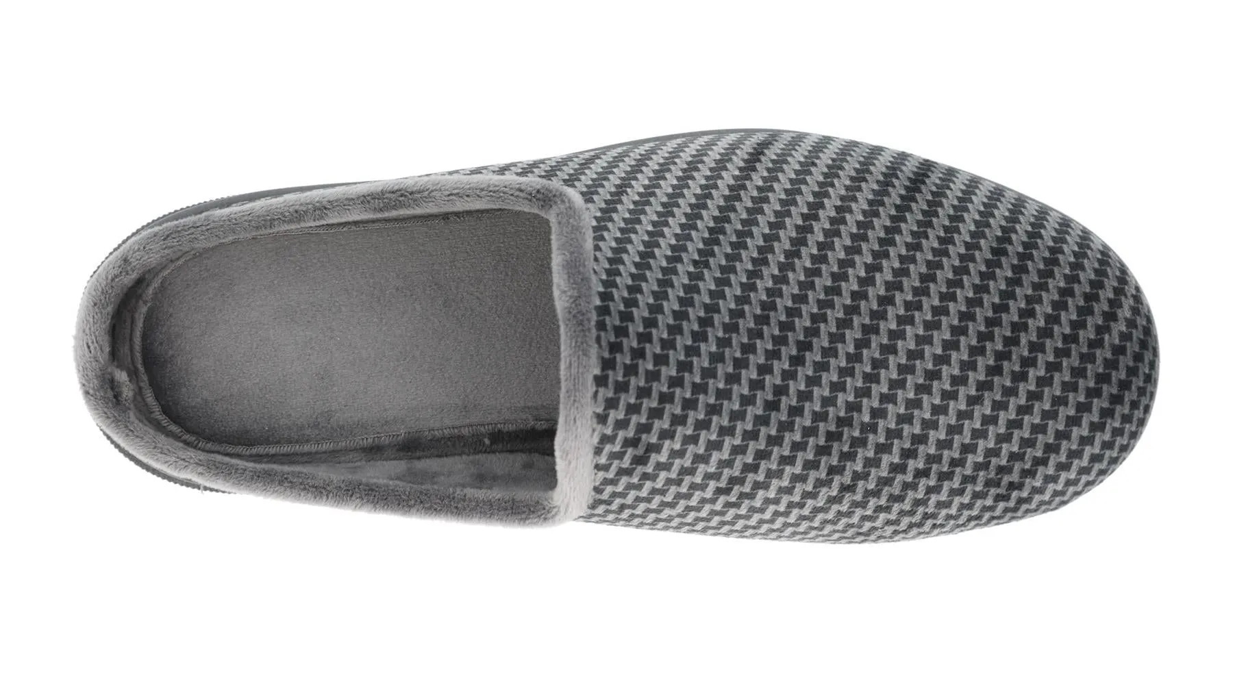 DB Shoes Men's 6V Fit Slip-On Stylish Mule in Grey, Sizes 6 to 12