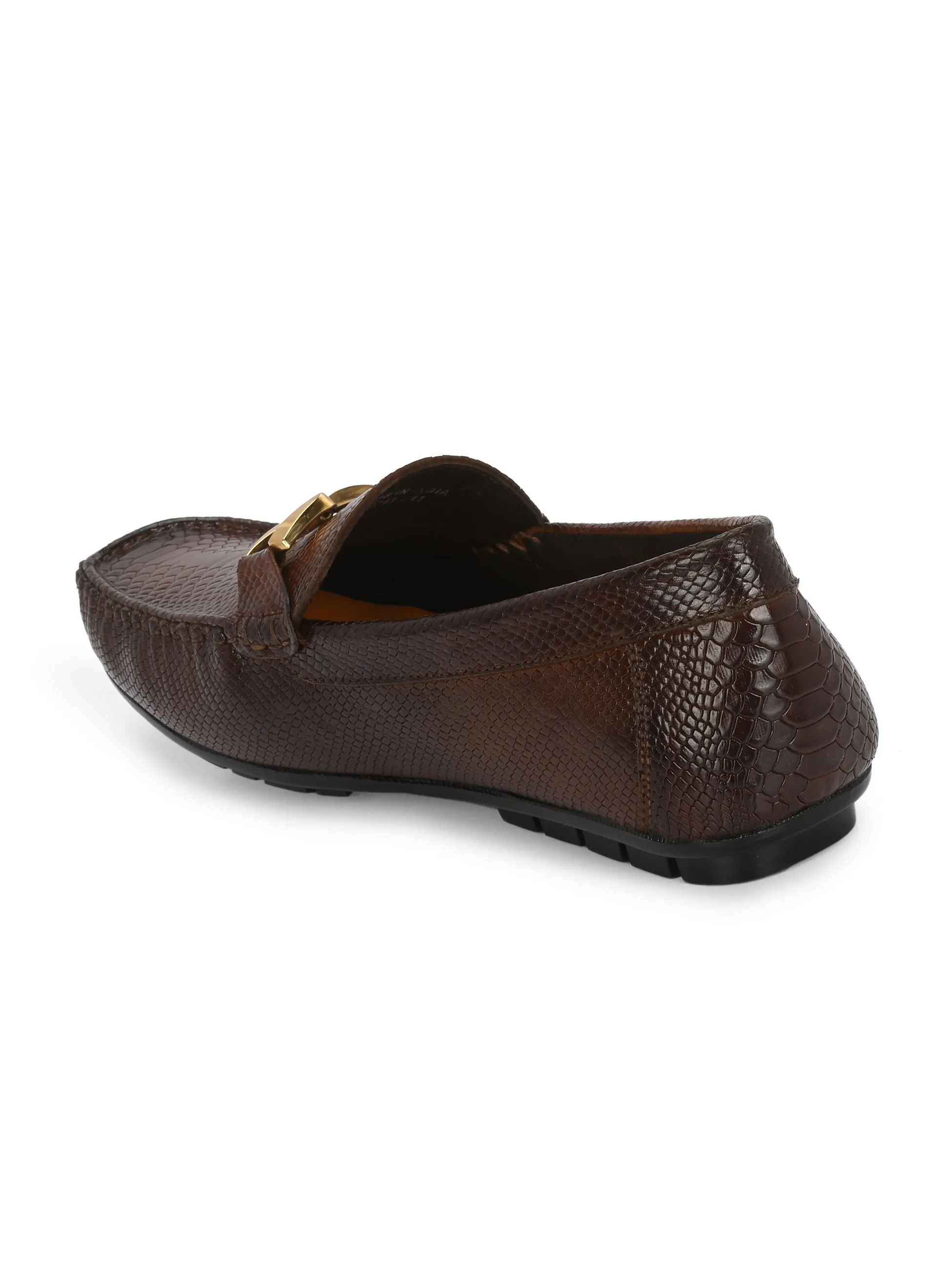Egoss Platinum Loafers For Men