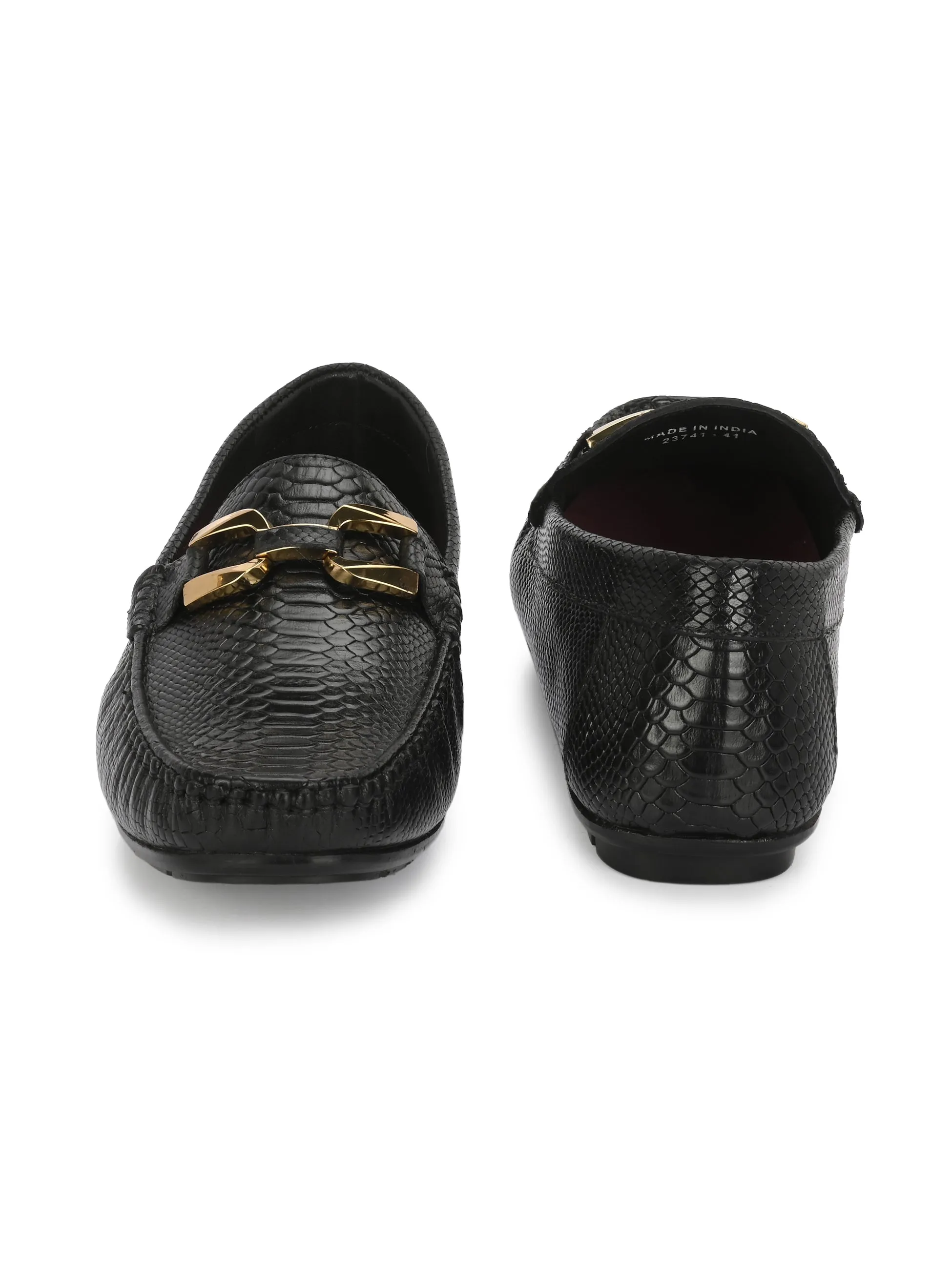 Egoss Platinum Loafers For Men
