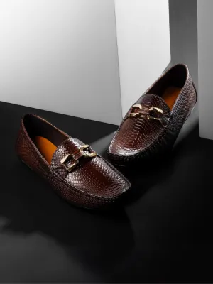 Egoss Platinum Loafers For Men