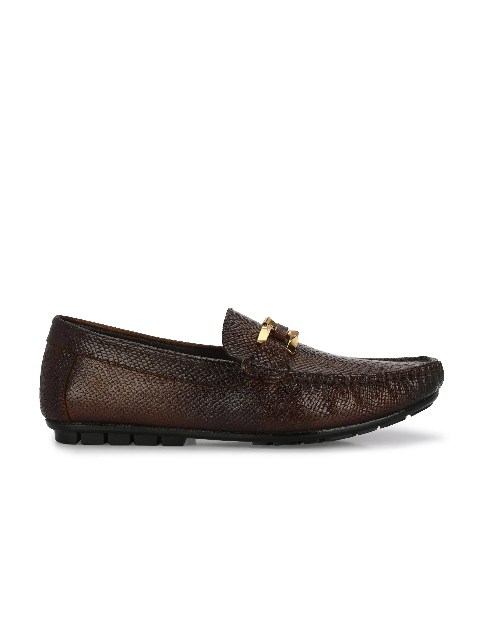 Egoss Platinum Loafers For Men