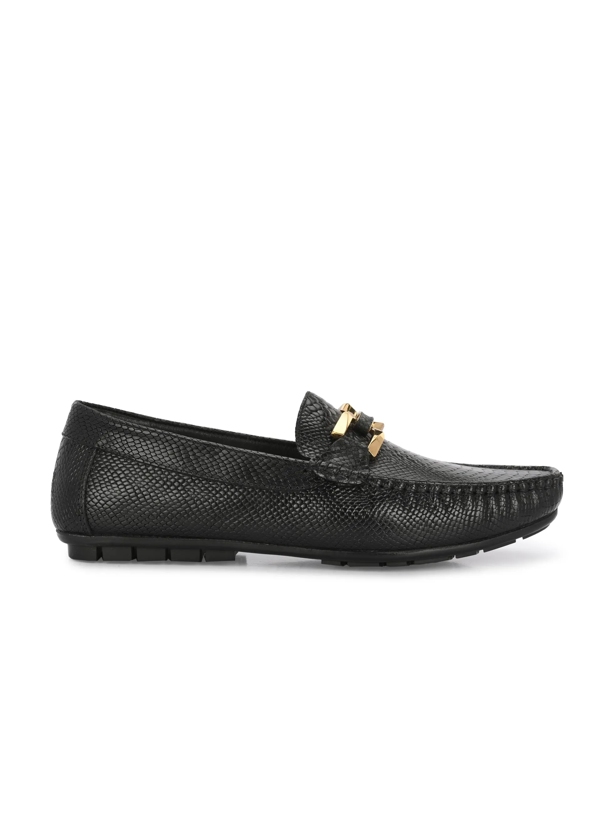 Egoss Platinum Loafers For Men