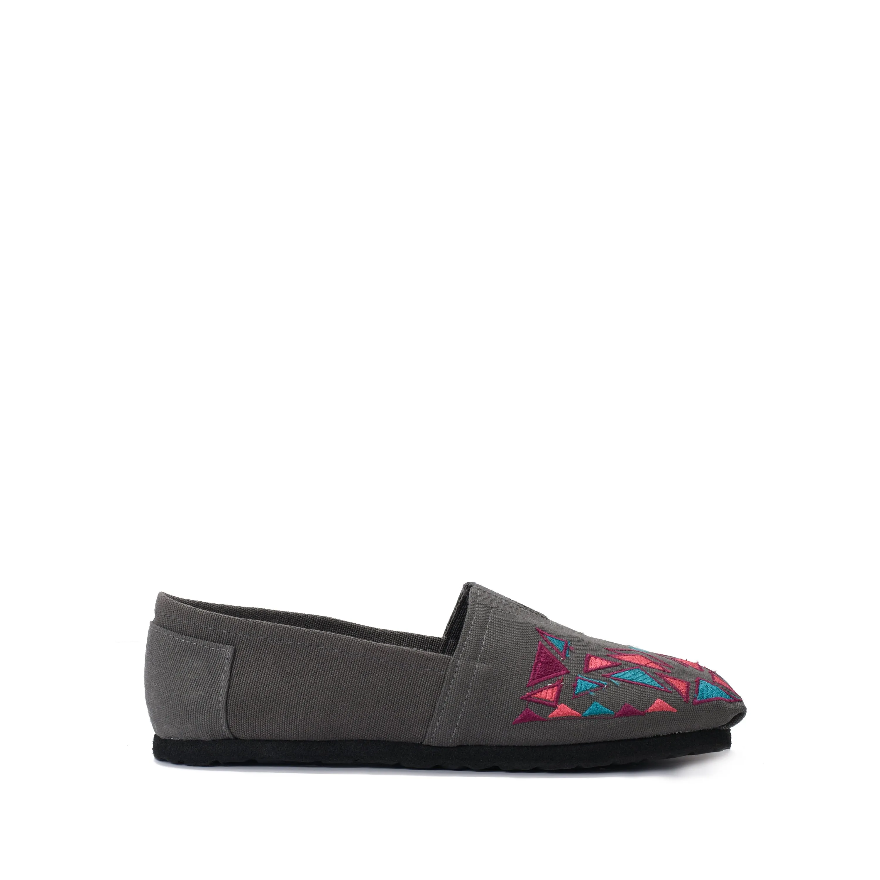 Espadrilles Geometric Grey