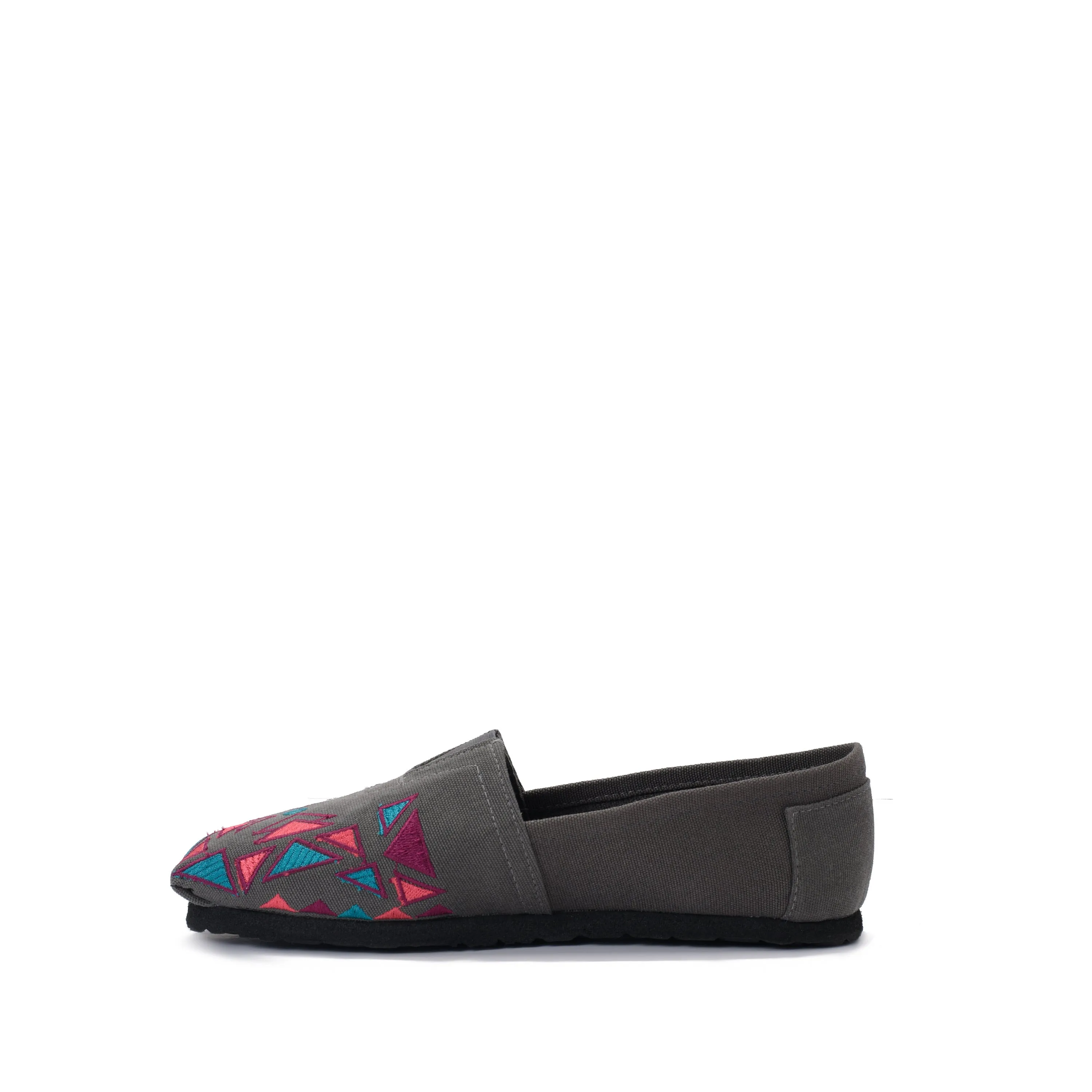 Espadrilles Geometric Grey