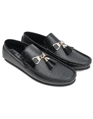 EX-4910-Black-Men Driving Moccasins
