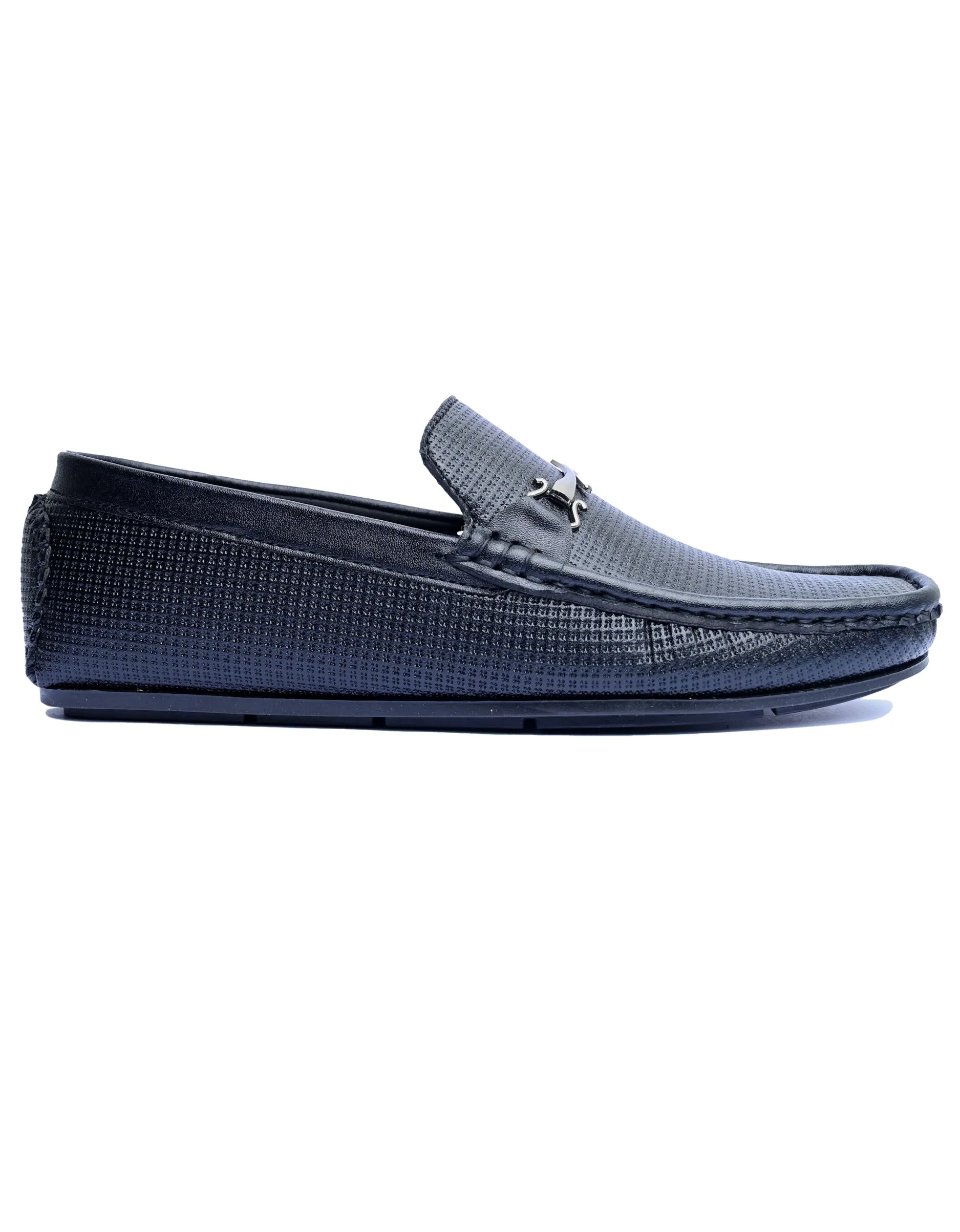 EX-4923-Black-Men Driving Moccasins