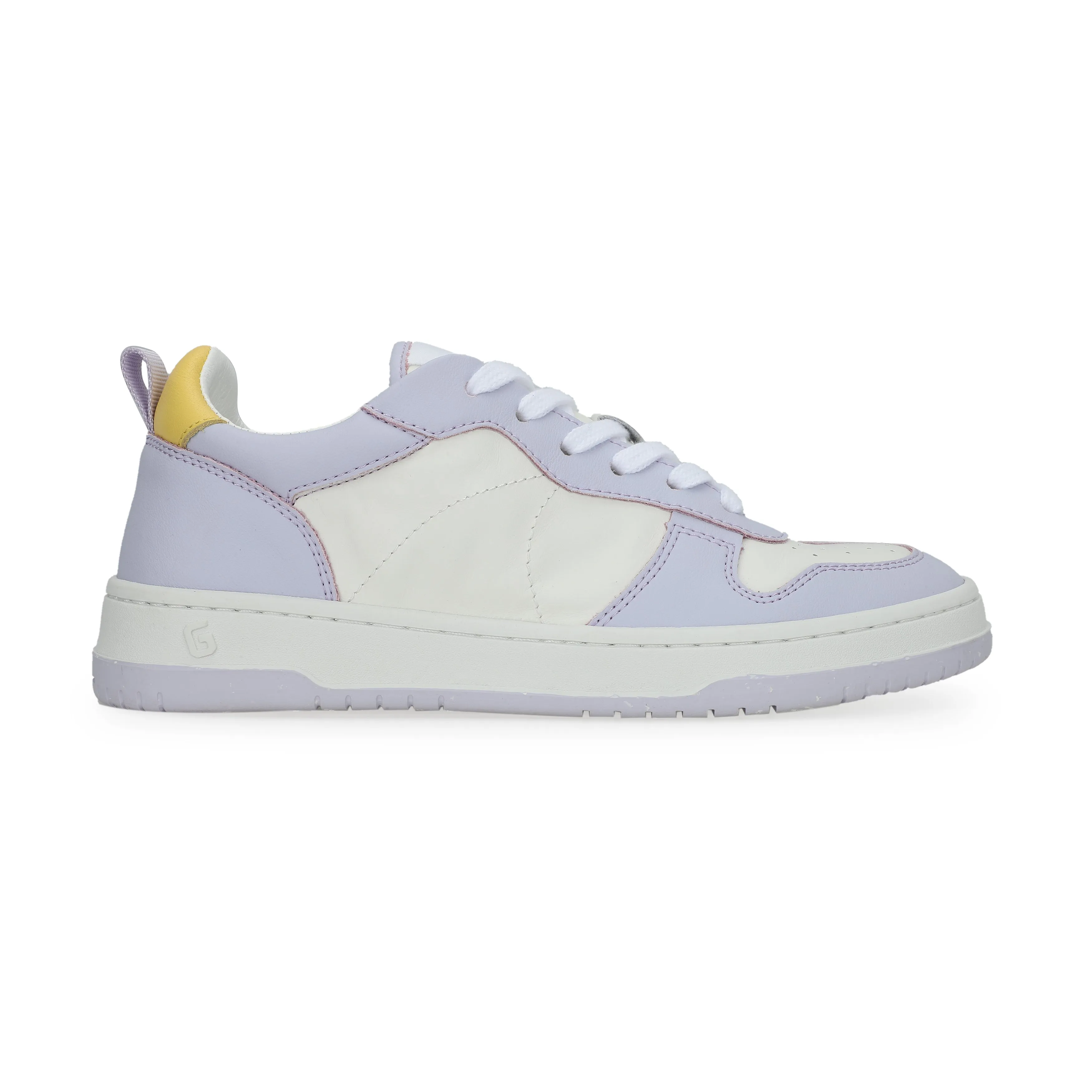 Gadol Sneaker in Lavender and Yellow