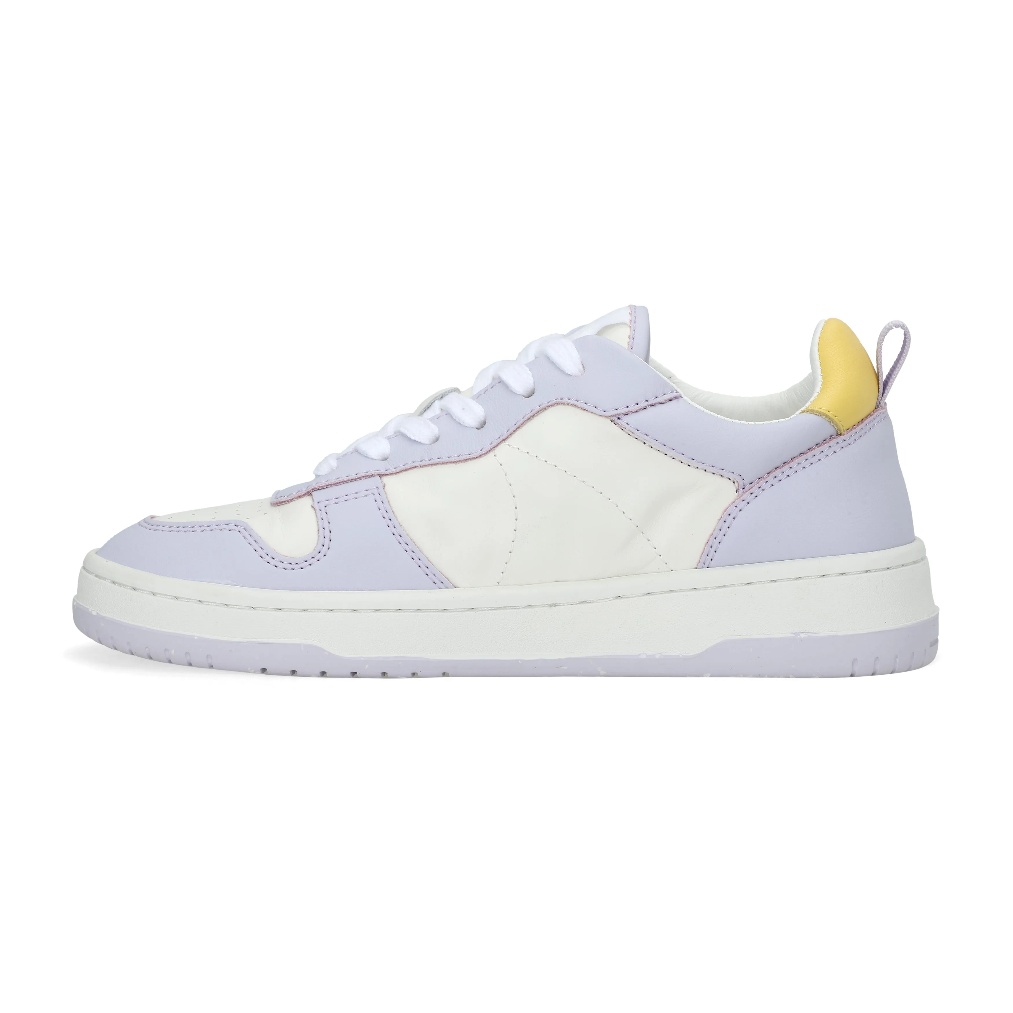 Gadol Sneaker in Lavender and Yellow