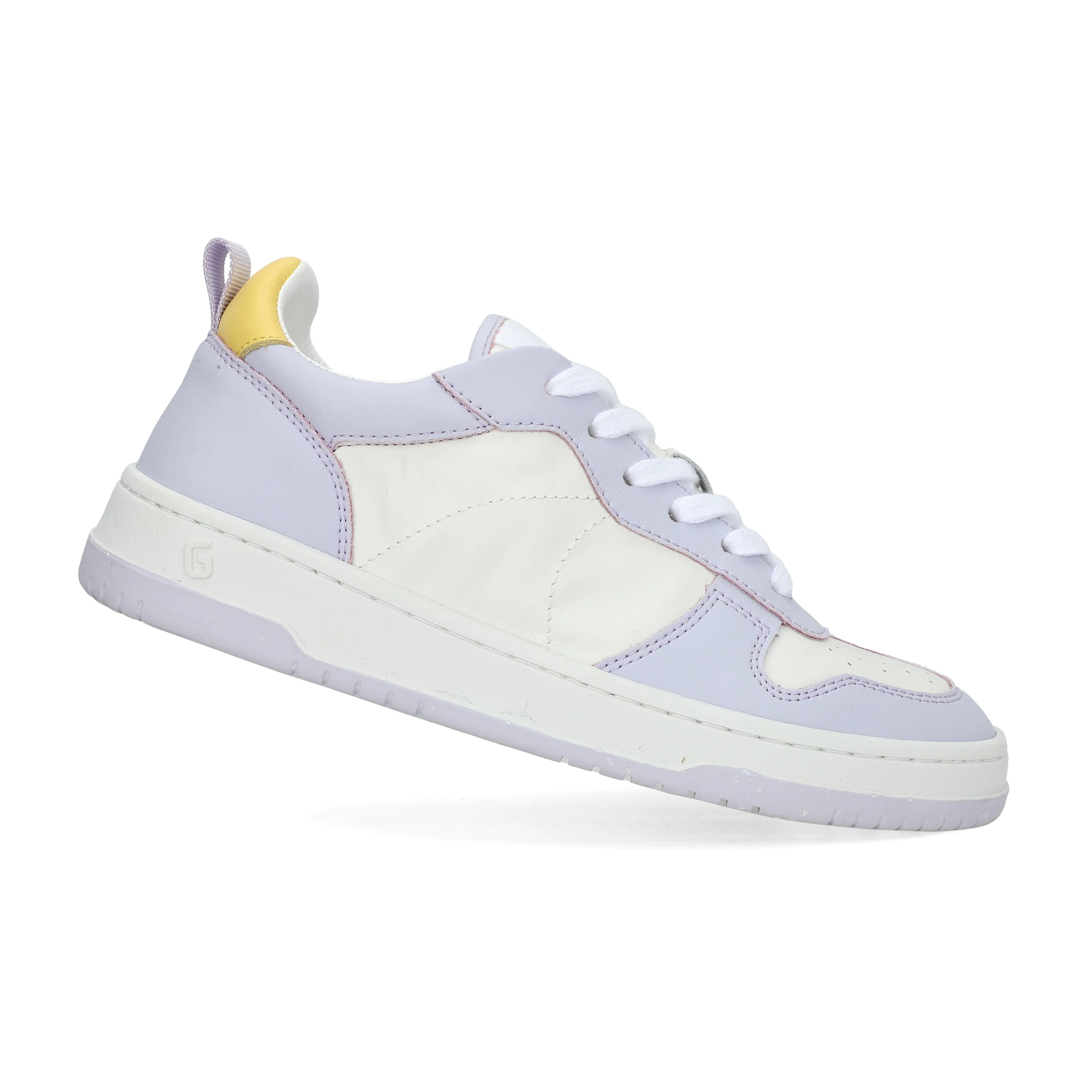 Gadol Sneaker in Lavender and Yellow