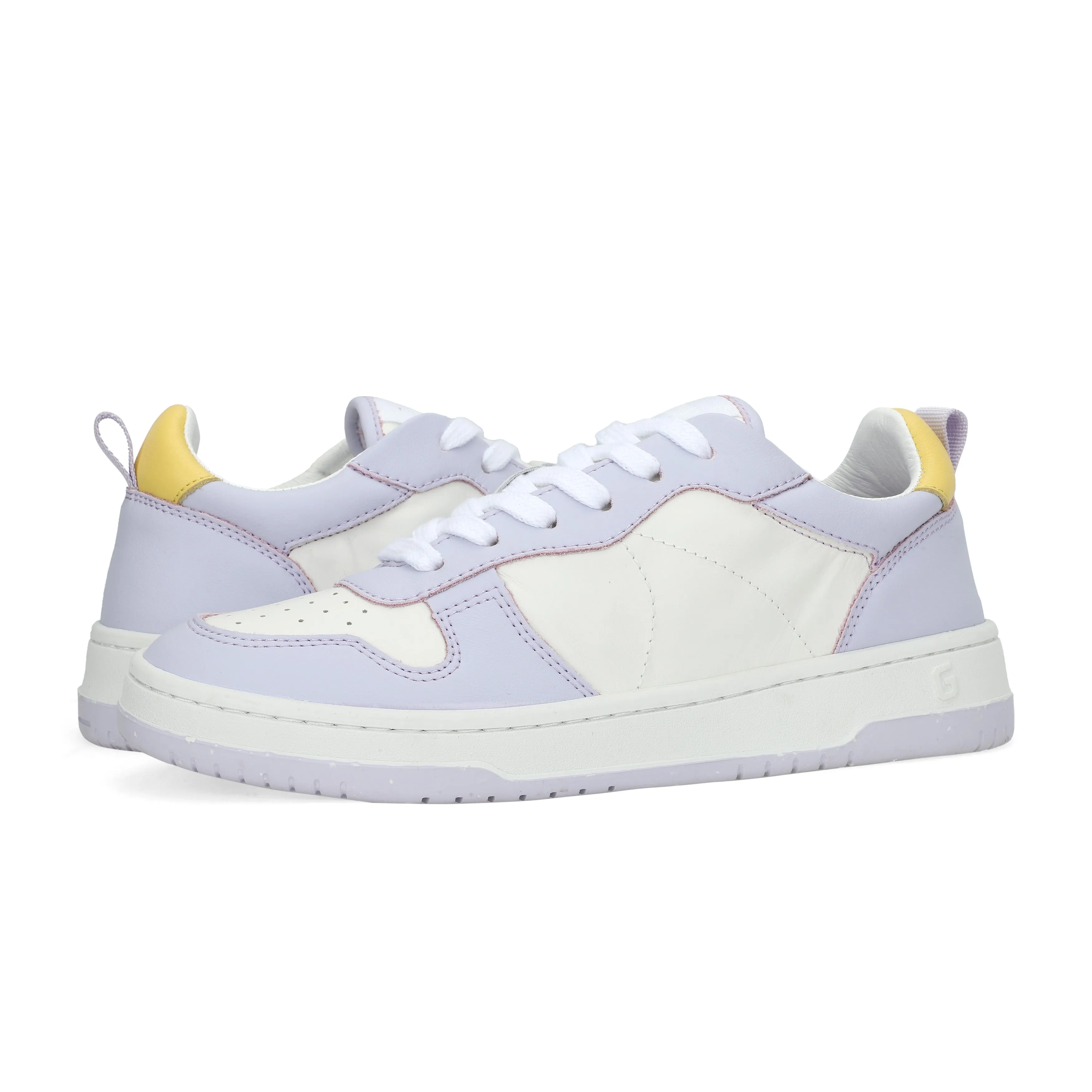 Gadol Sneaker in Lavender and Yellow
