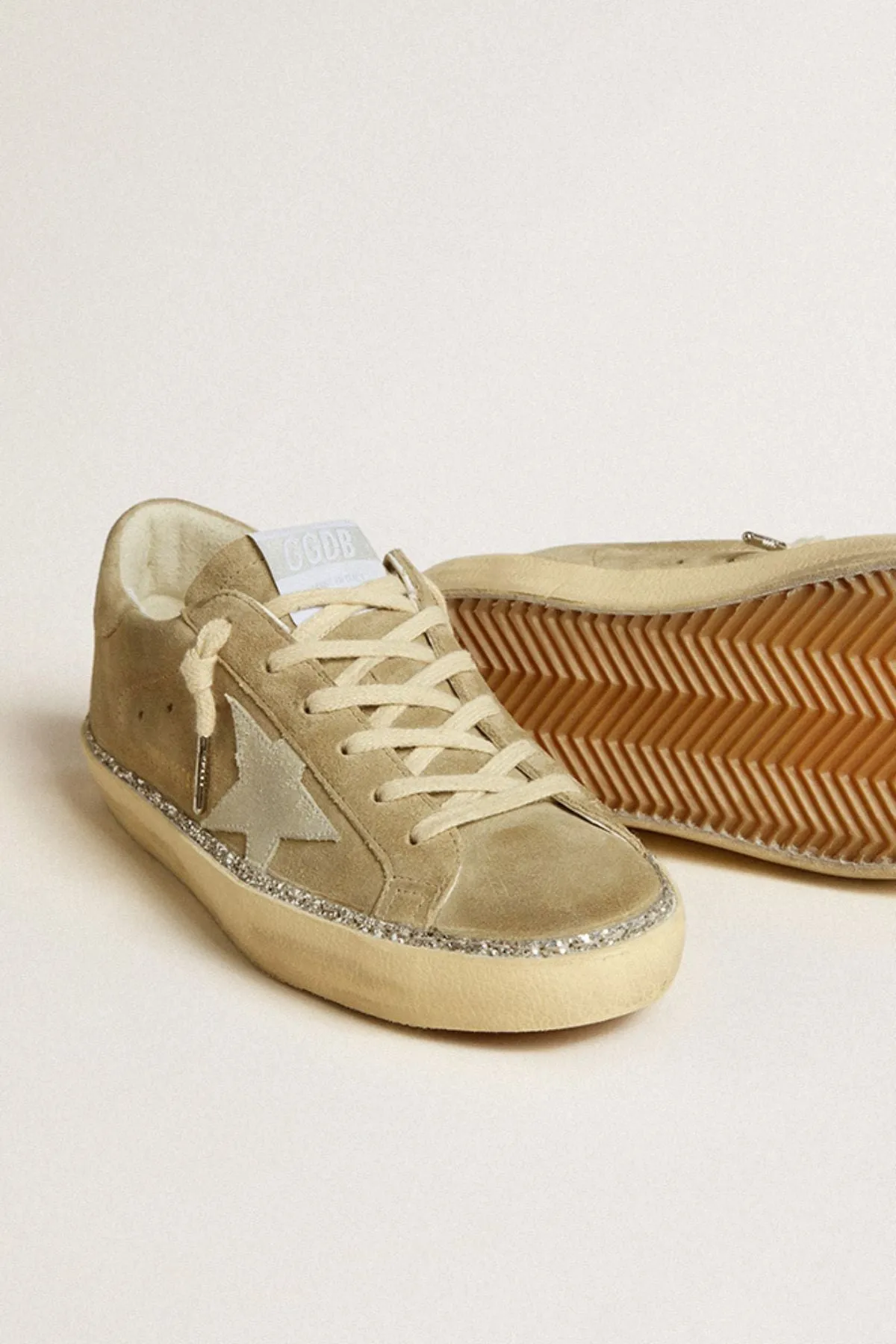 Golden Goose Super Star Sneaker - Ice/ Silver
