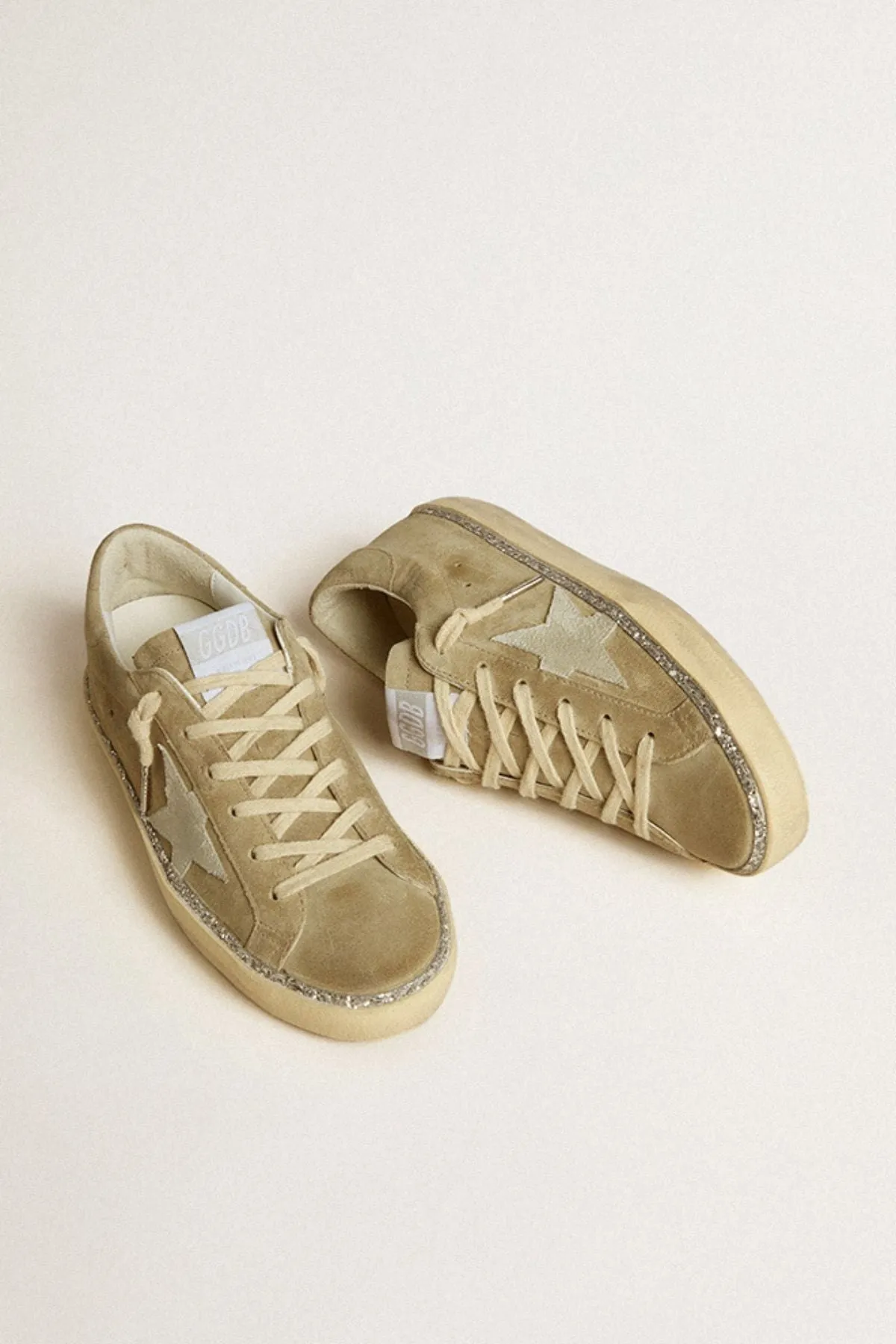 Golden Goose Super Star Sneaker - Ice/ Silver