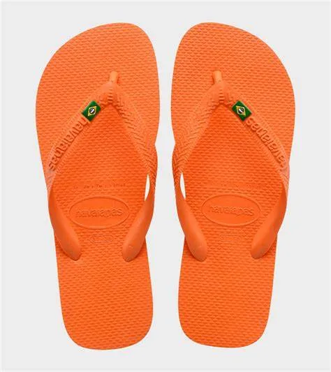 Havaianas Begonia Orange Brazil Sandal