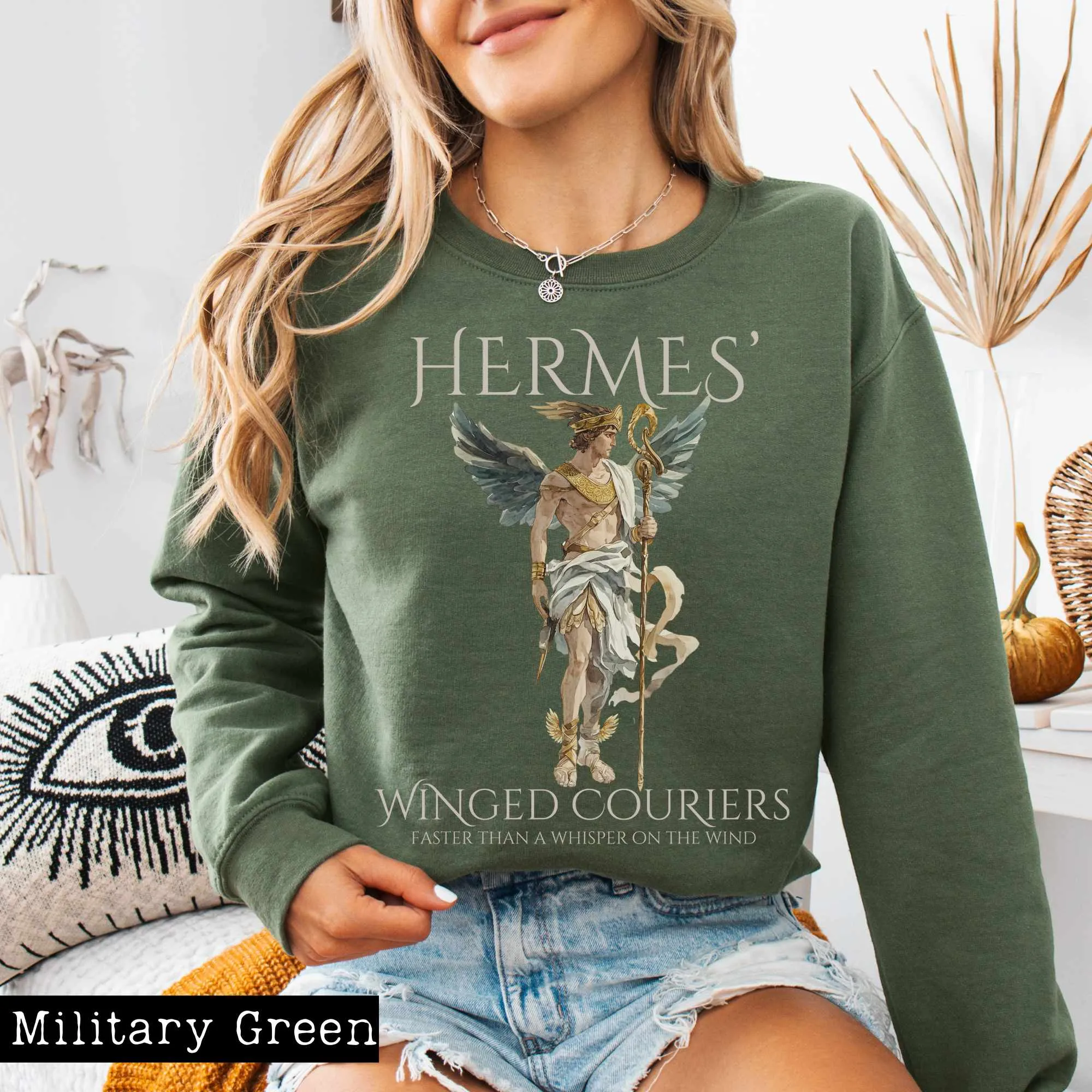 Hermes' Winged Couriers Sweatshirt