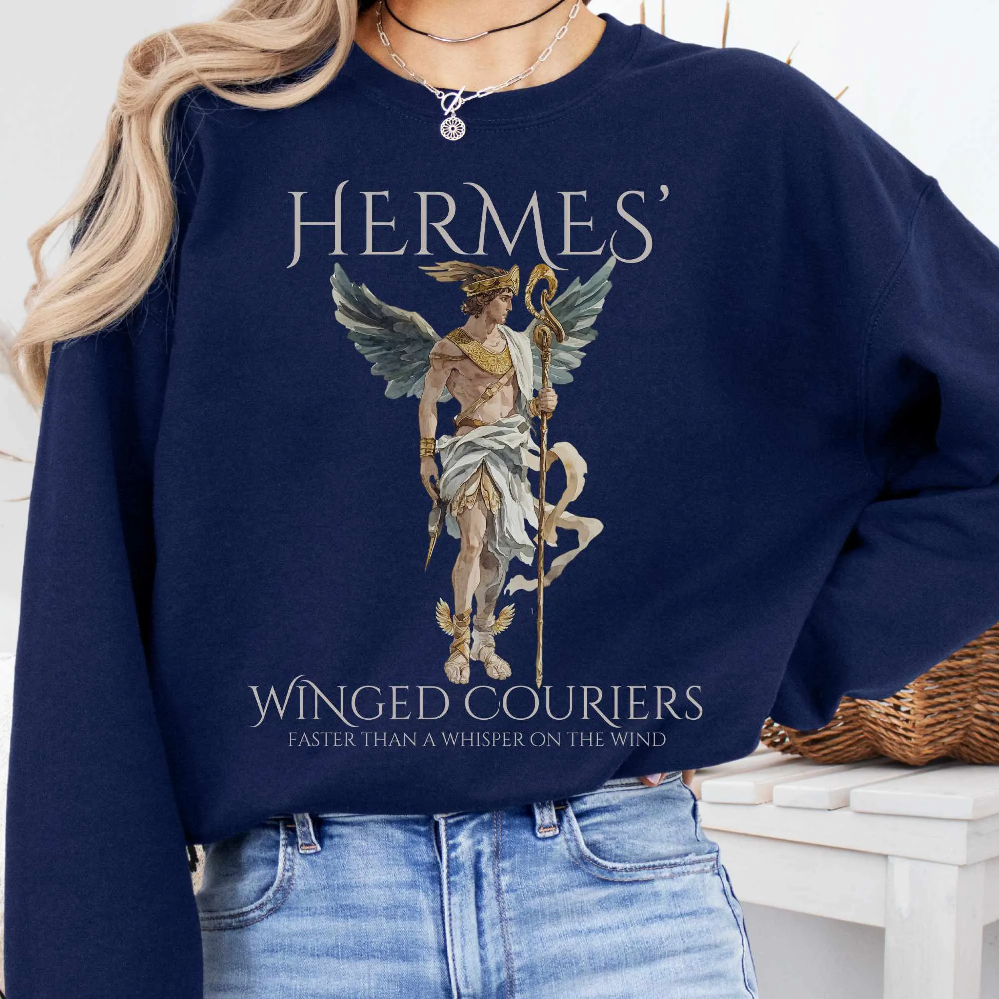 Hermes' Winged Couriers Sweatshirt