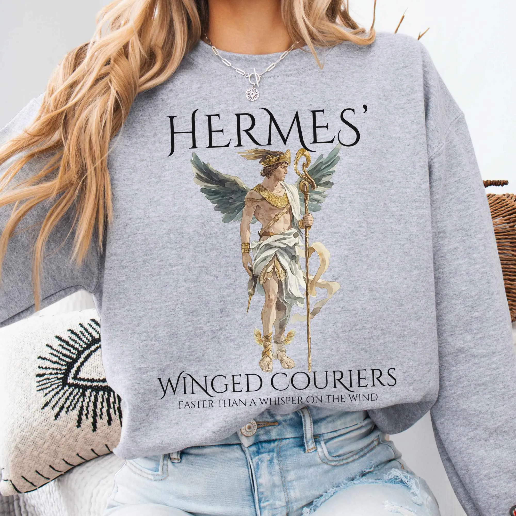 Hermes' Winged Couriers Sweatshirt