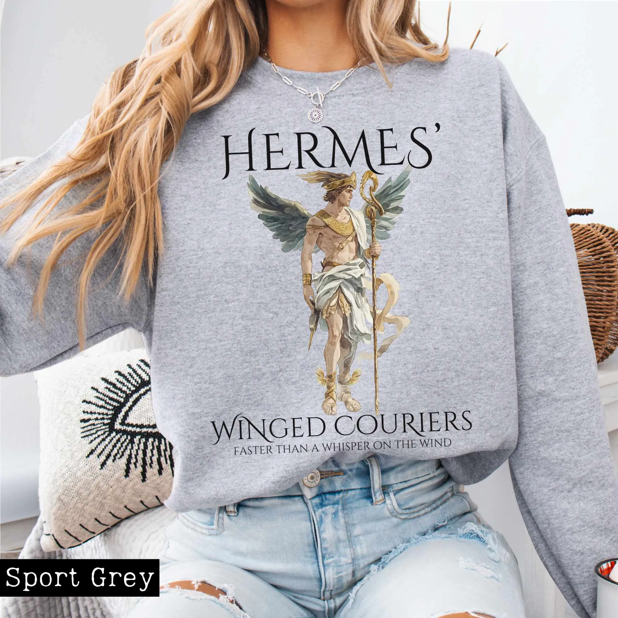 Hermes' Winged Couriers Sweatshirt