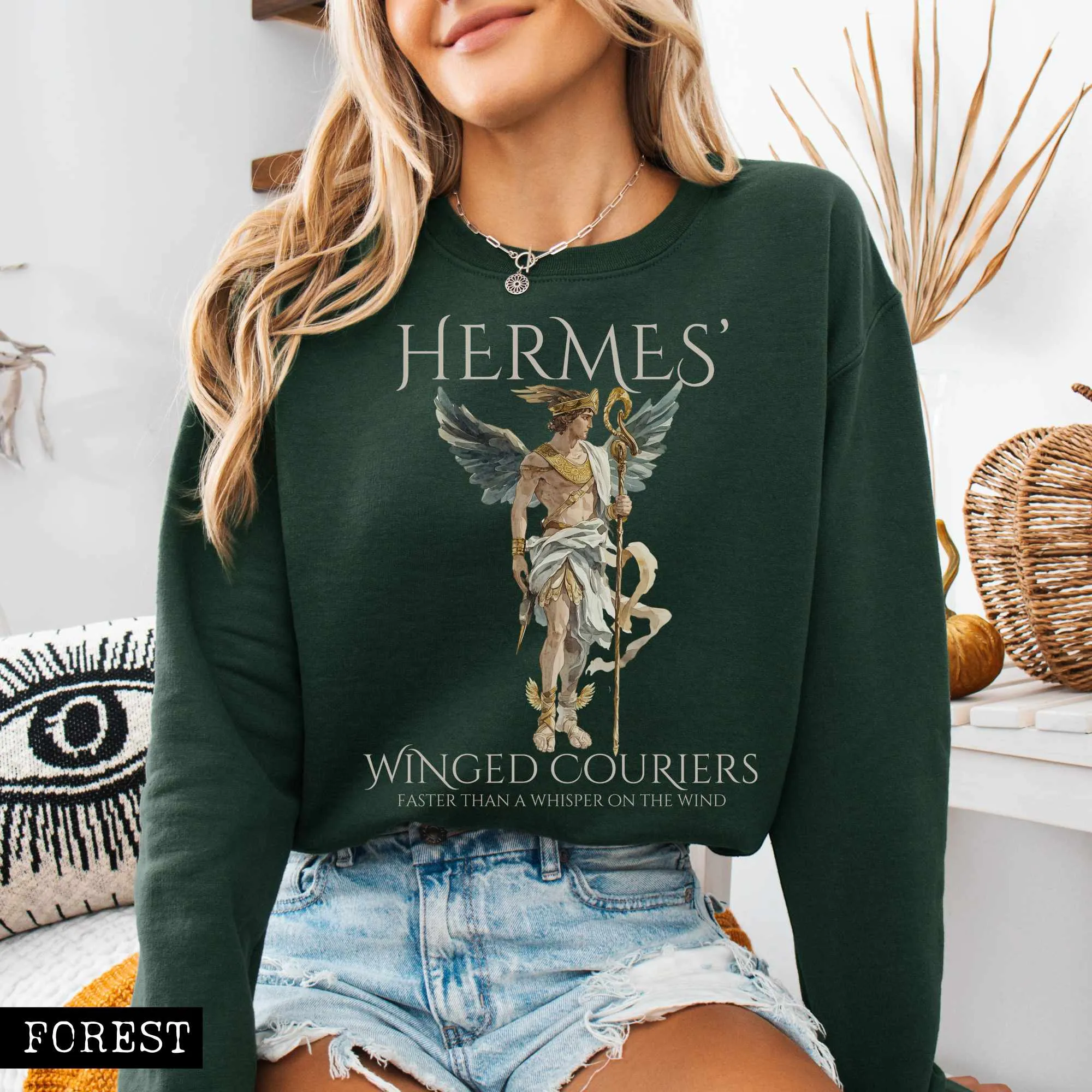 Hermes' Winged Couriers Sweatshirt