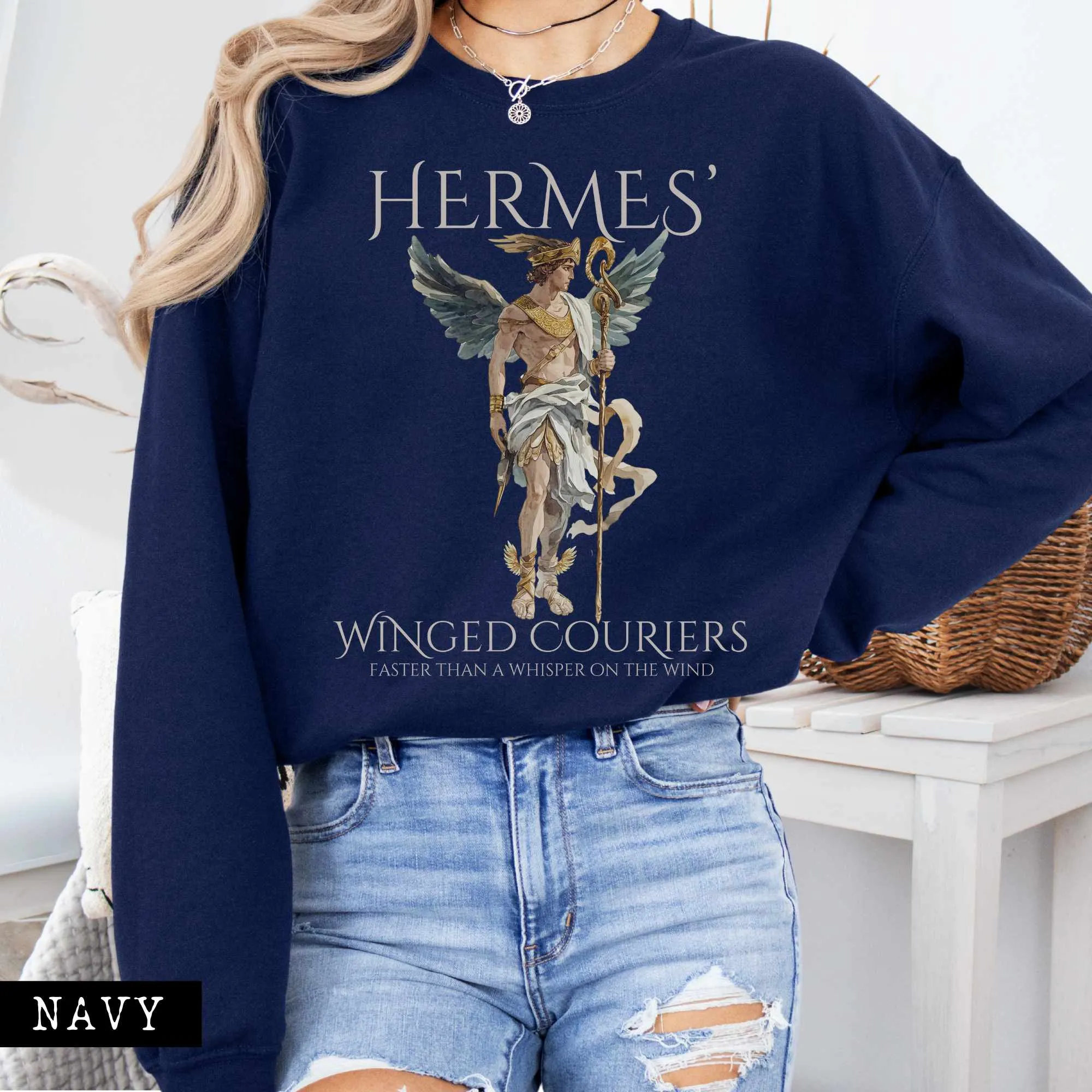Hermes' Winged Couriers Sweatshirt