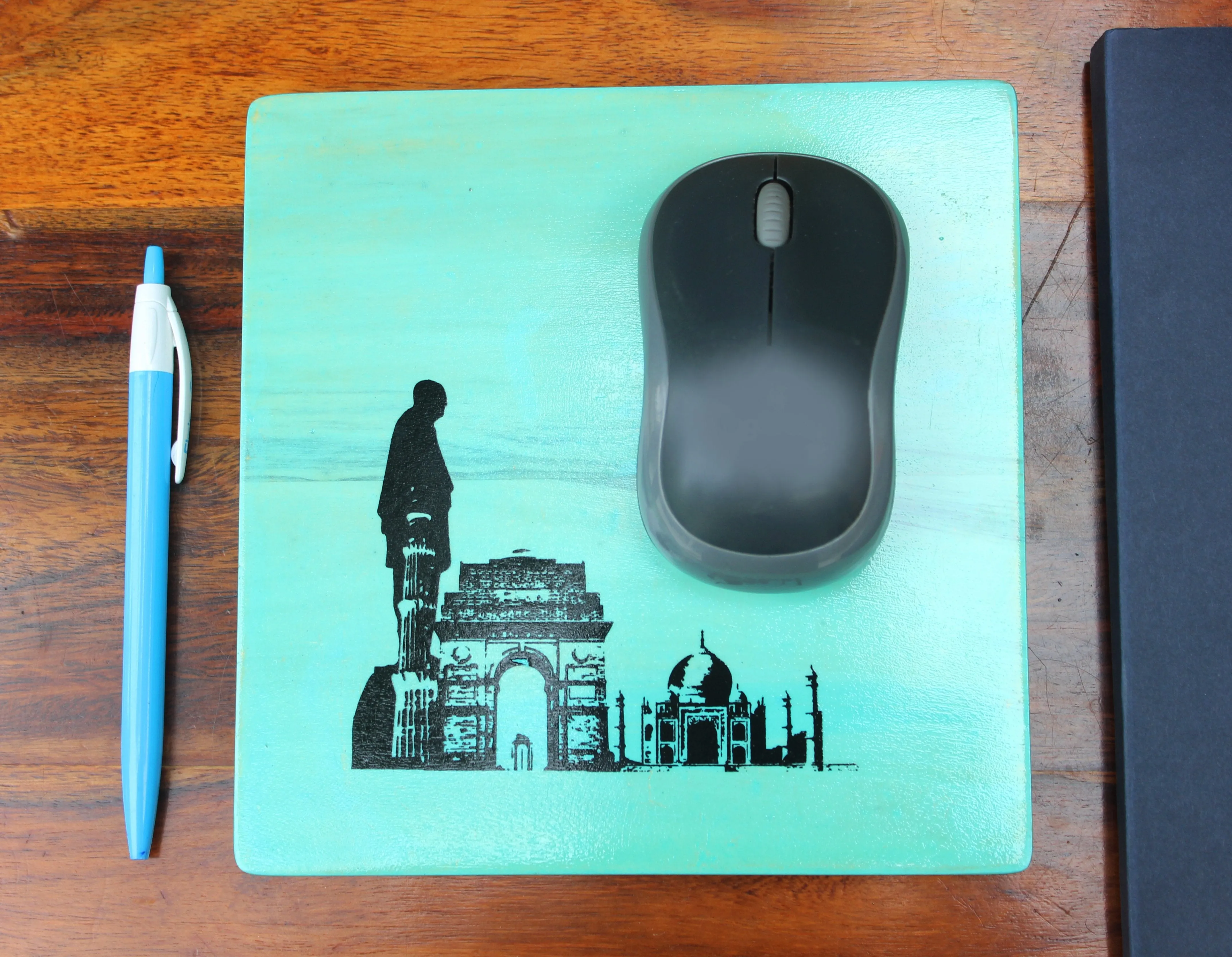 IVEI Stylish Wooden Mouse Pad