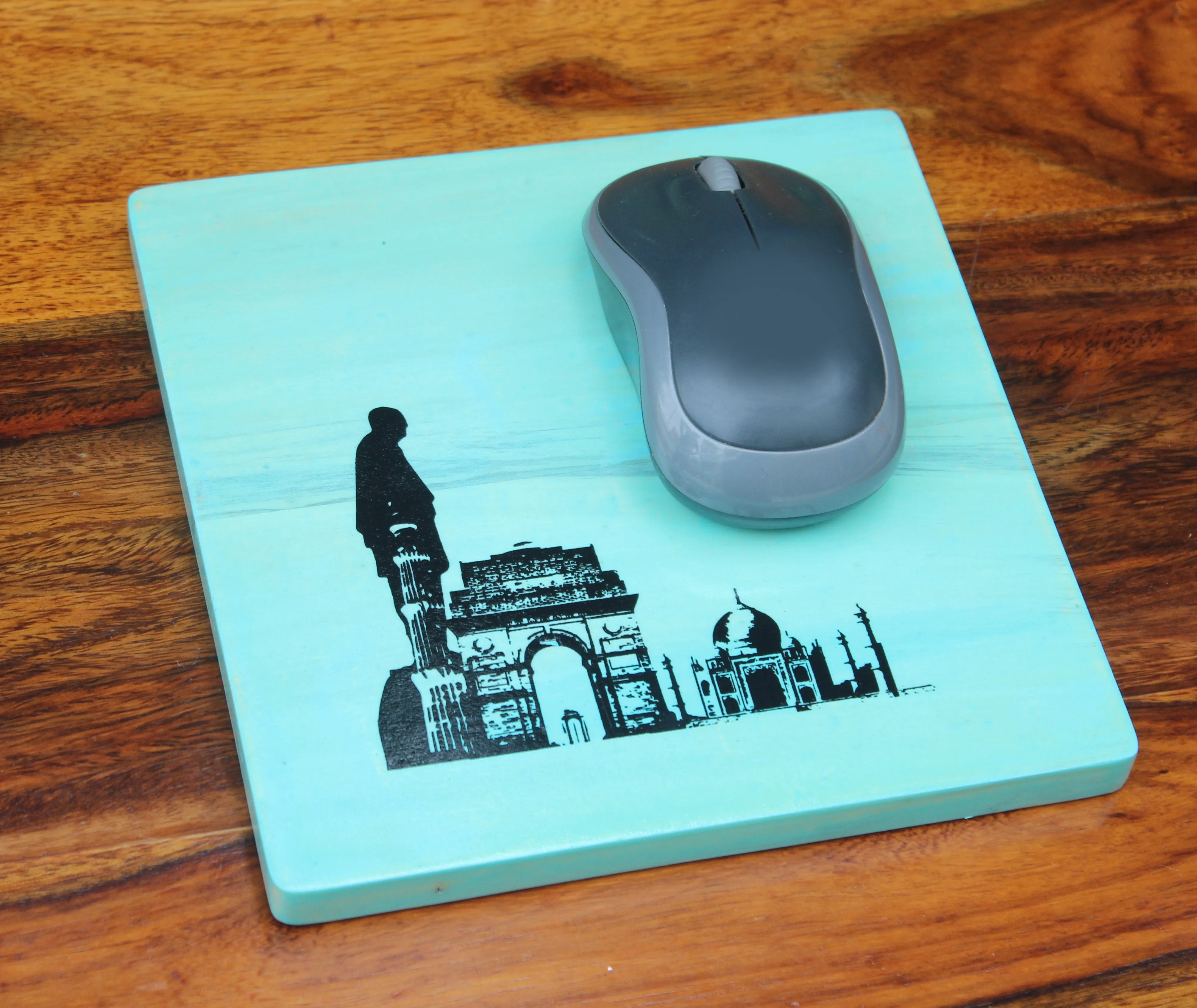 IVEI Stylish Wooden Mouse Pad