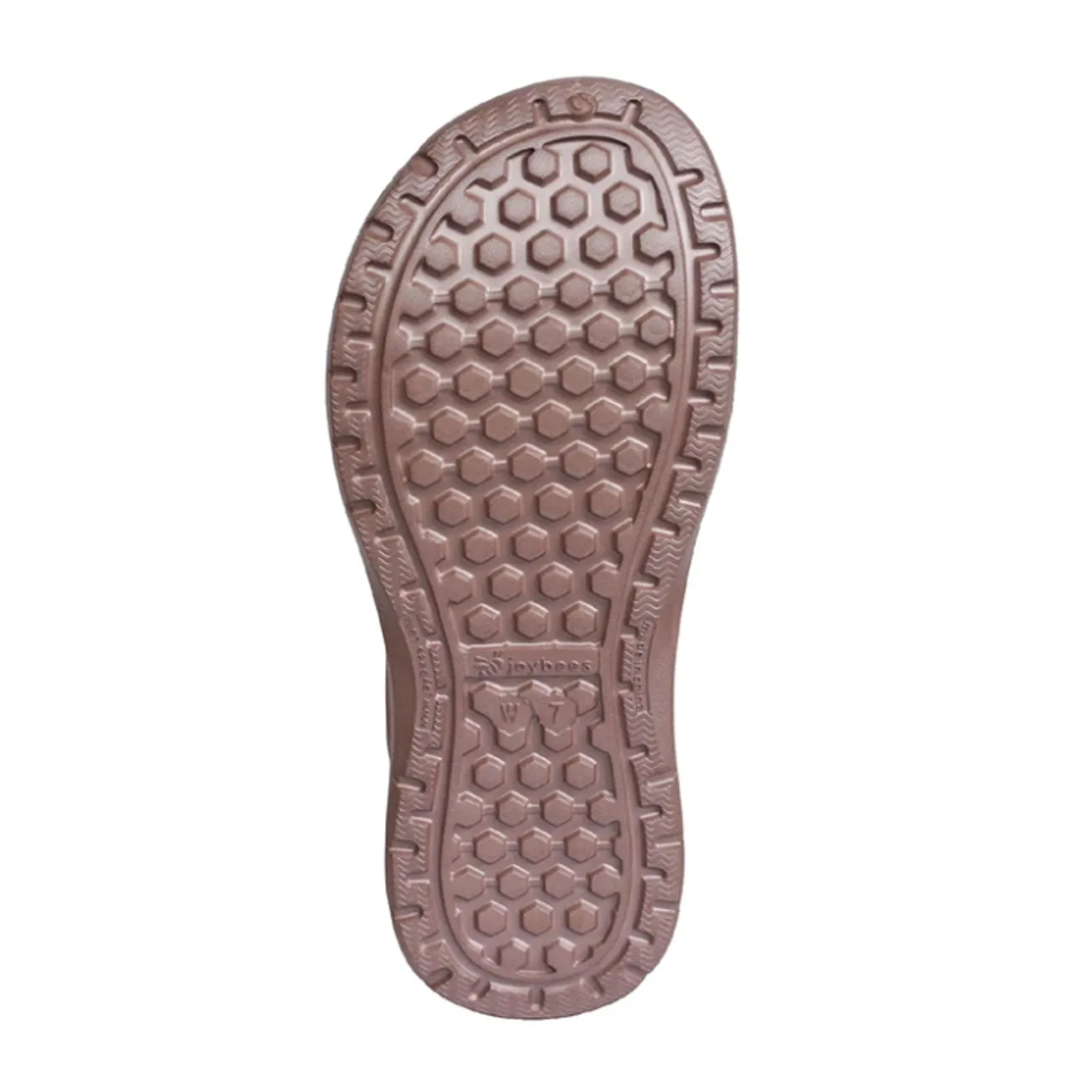 Joybees Cozy Lined Clog (Unisex) - Rose Gold/Natural