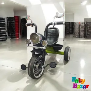 Kids Stylish Motorcycle Tricycle Premium Ride On with Pedals & Storage