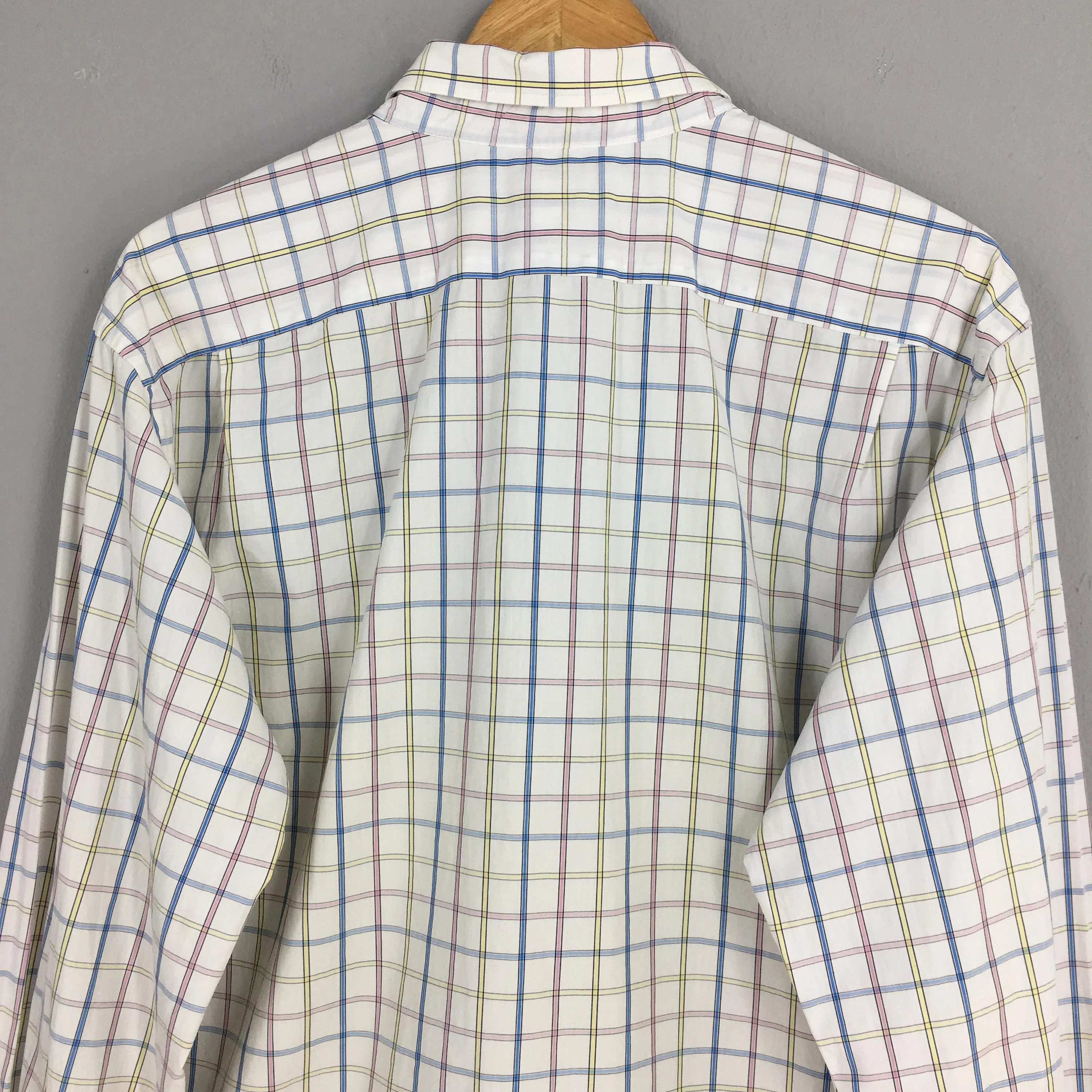 Lacoste Checkered Multicolor Shirt Medium