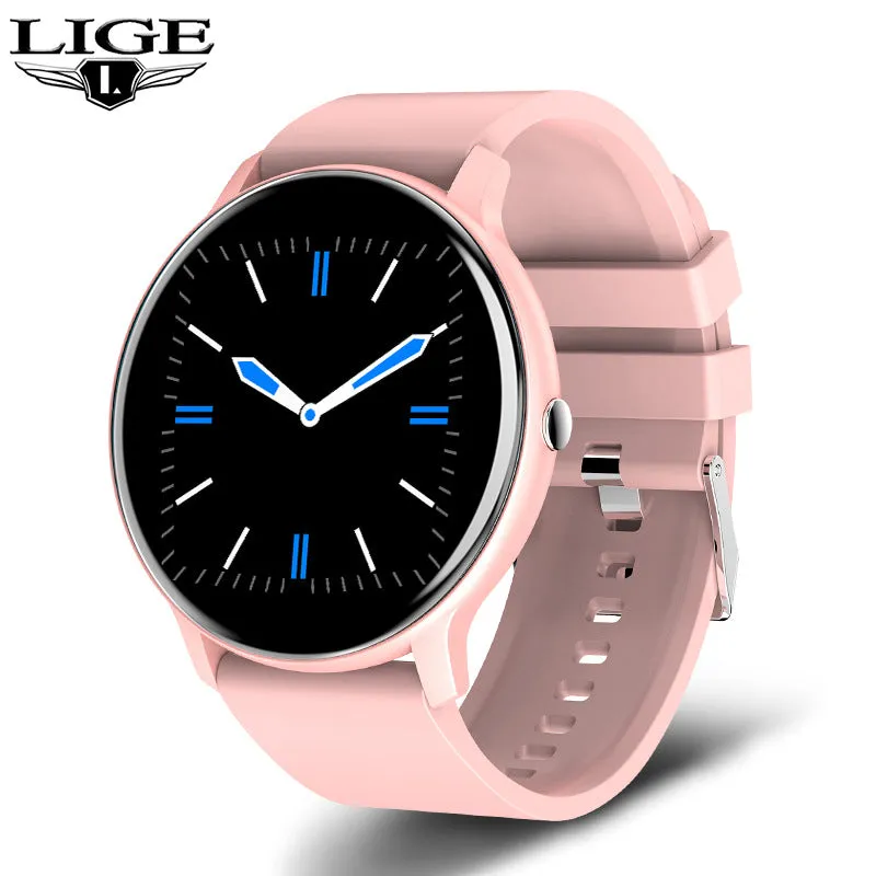 LIGE Popular Smart Watch Unisex Watch Smart Wear Blood Pressure Oximeter Step Detection
