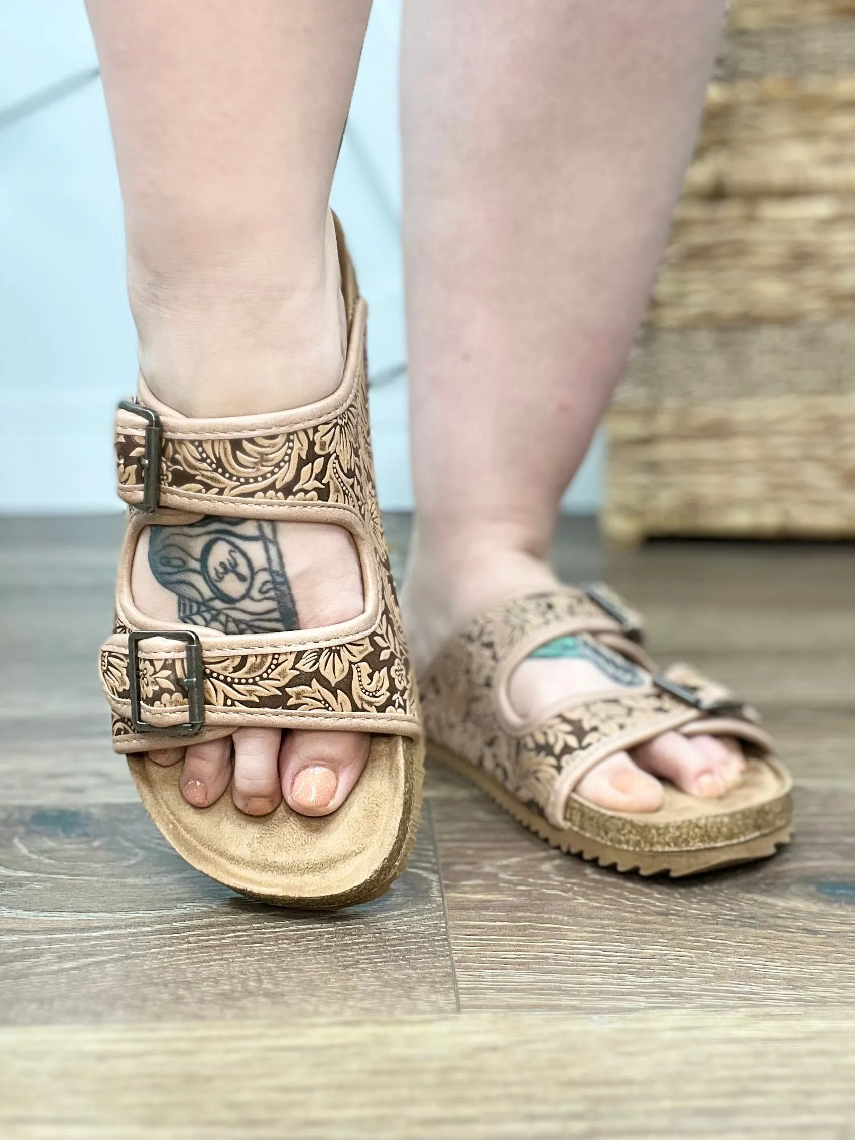 Light Tan Berry 2 Sandals