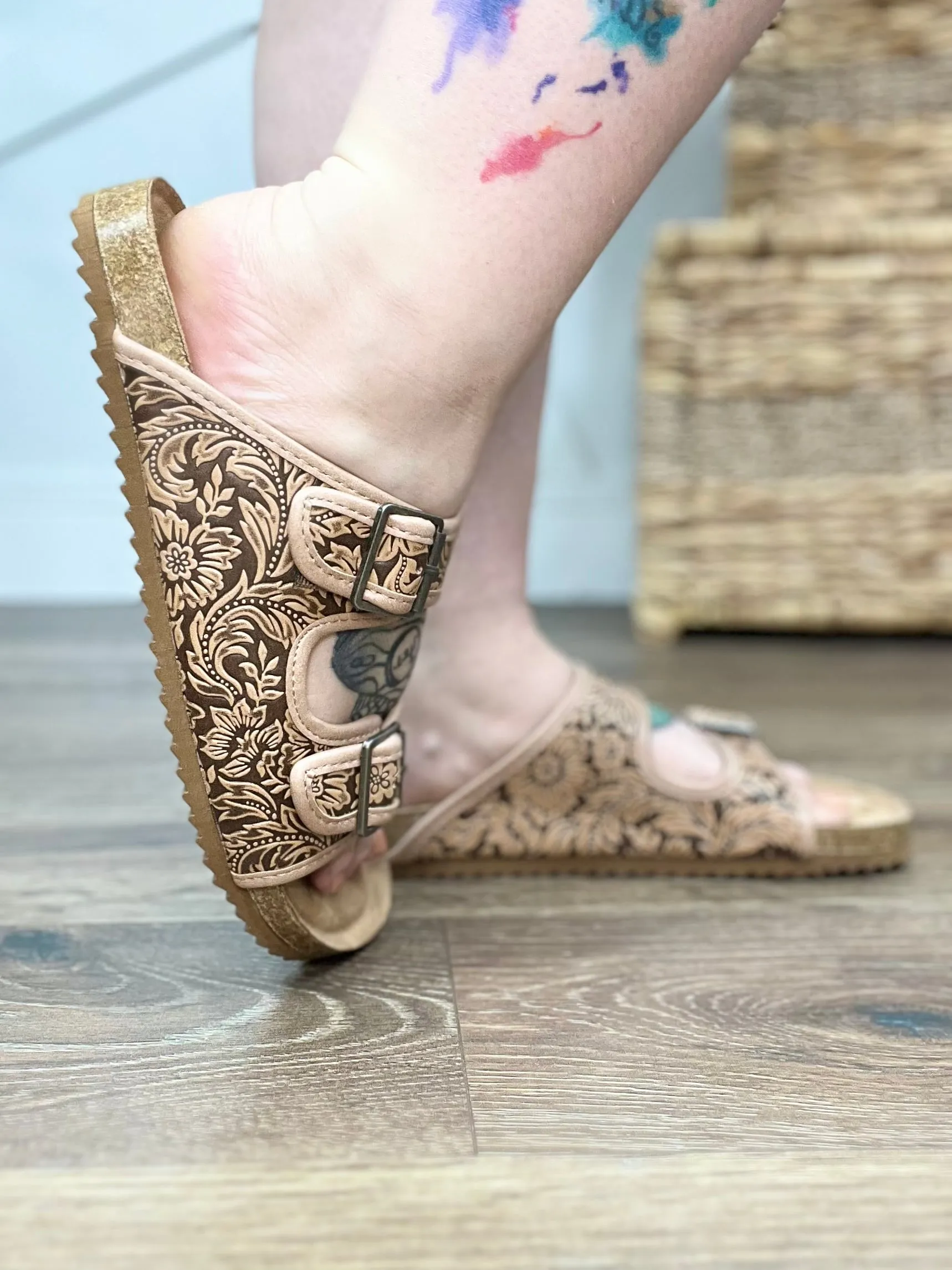Light Tan Berry 2 Sandals