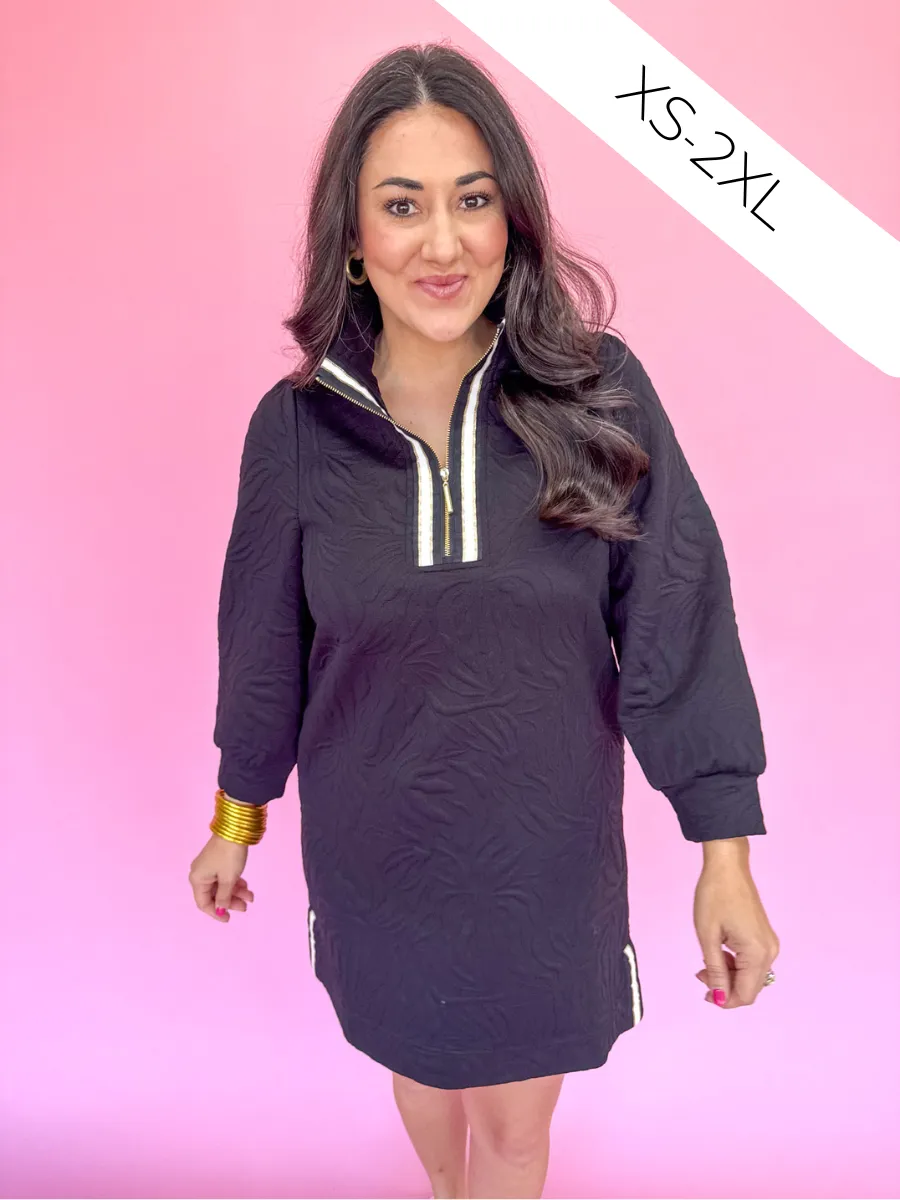 Mary Square | Evelyn Dress - Black
