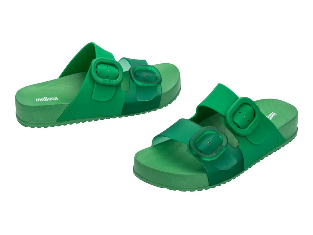 Melissa Cozy Green Slide Ad