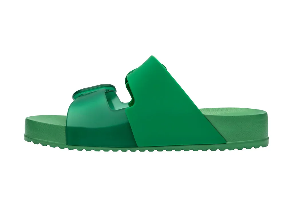 Melissa Cozy Green Slide Ad