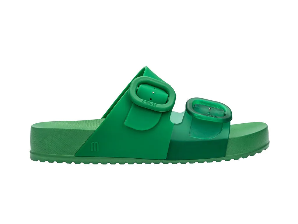 Melissa Cozy Green Slide Ad
