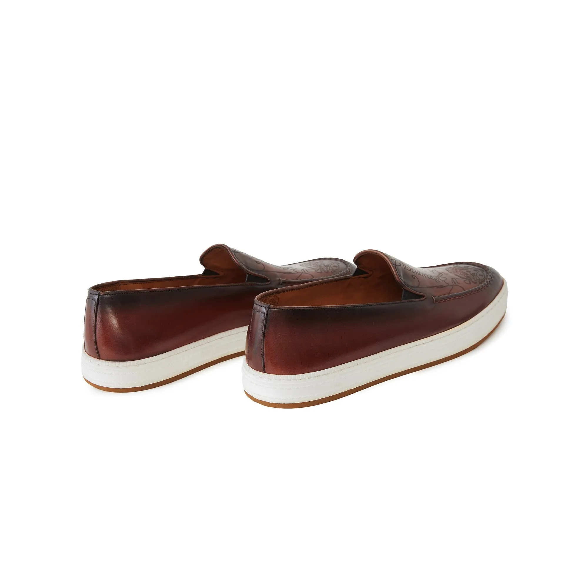 Men's Calf Leather Handmade Moccasin M7037
